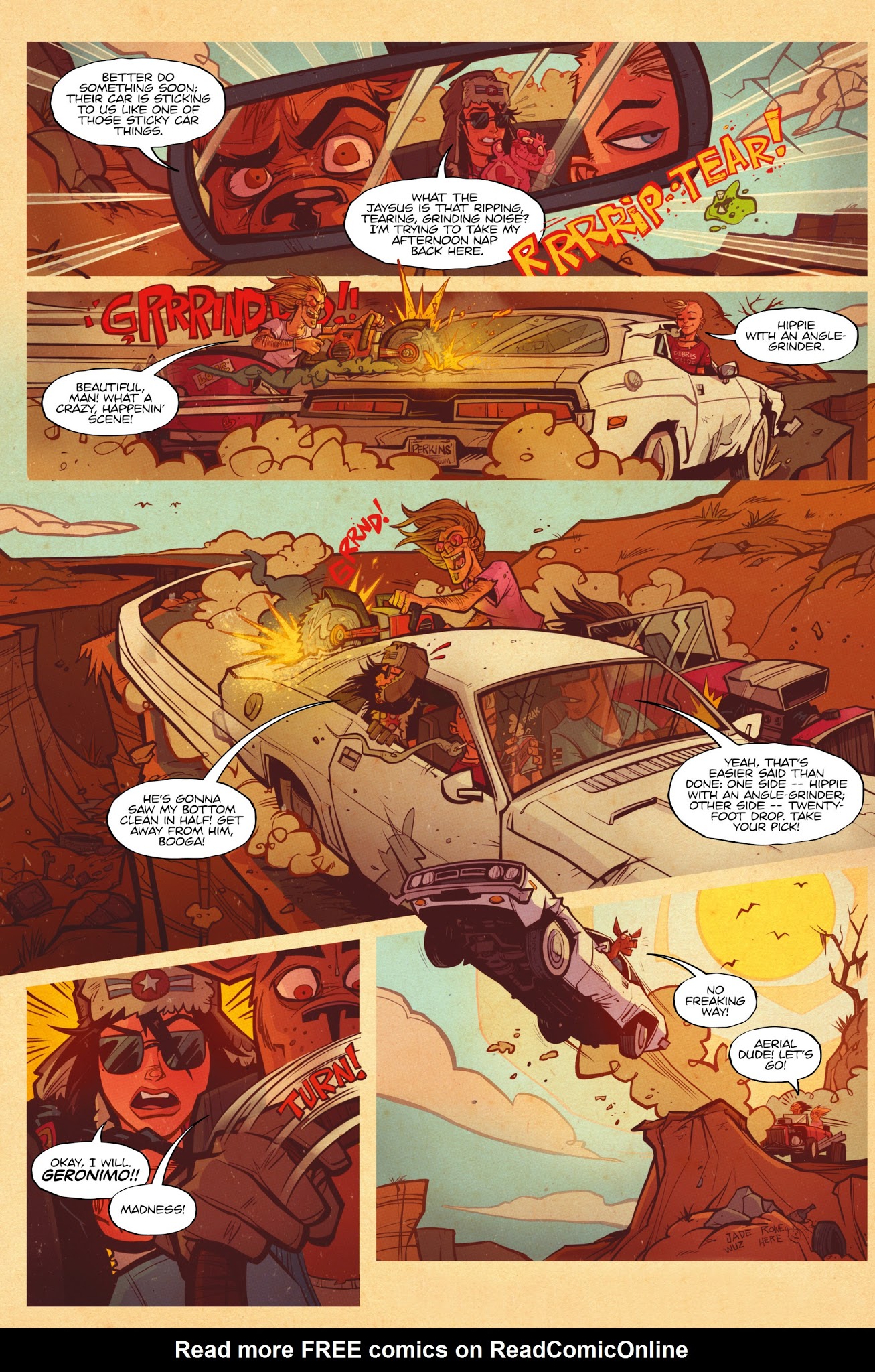 Read online Tank Girl: 21st Century Tank Girl comic -  Issue #2 - 6