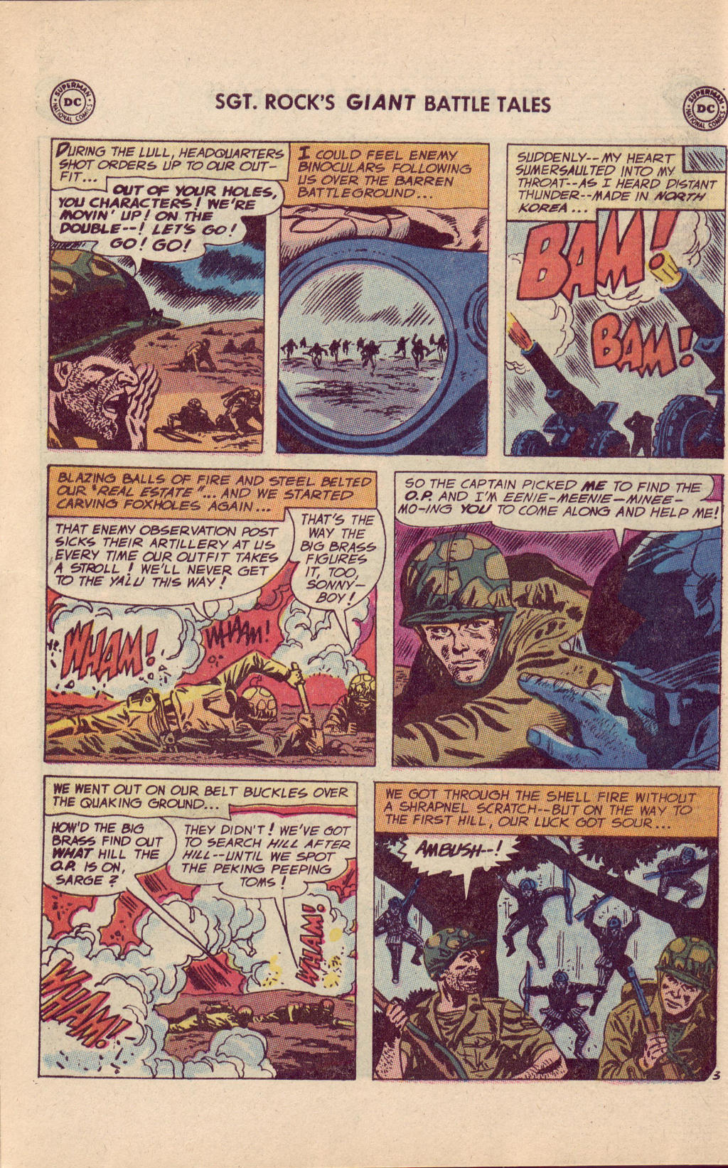 Read online Our Army at War (1952) comic -  Issue #216 - 26