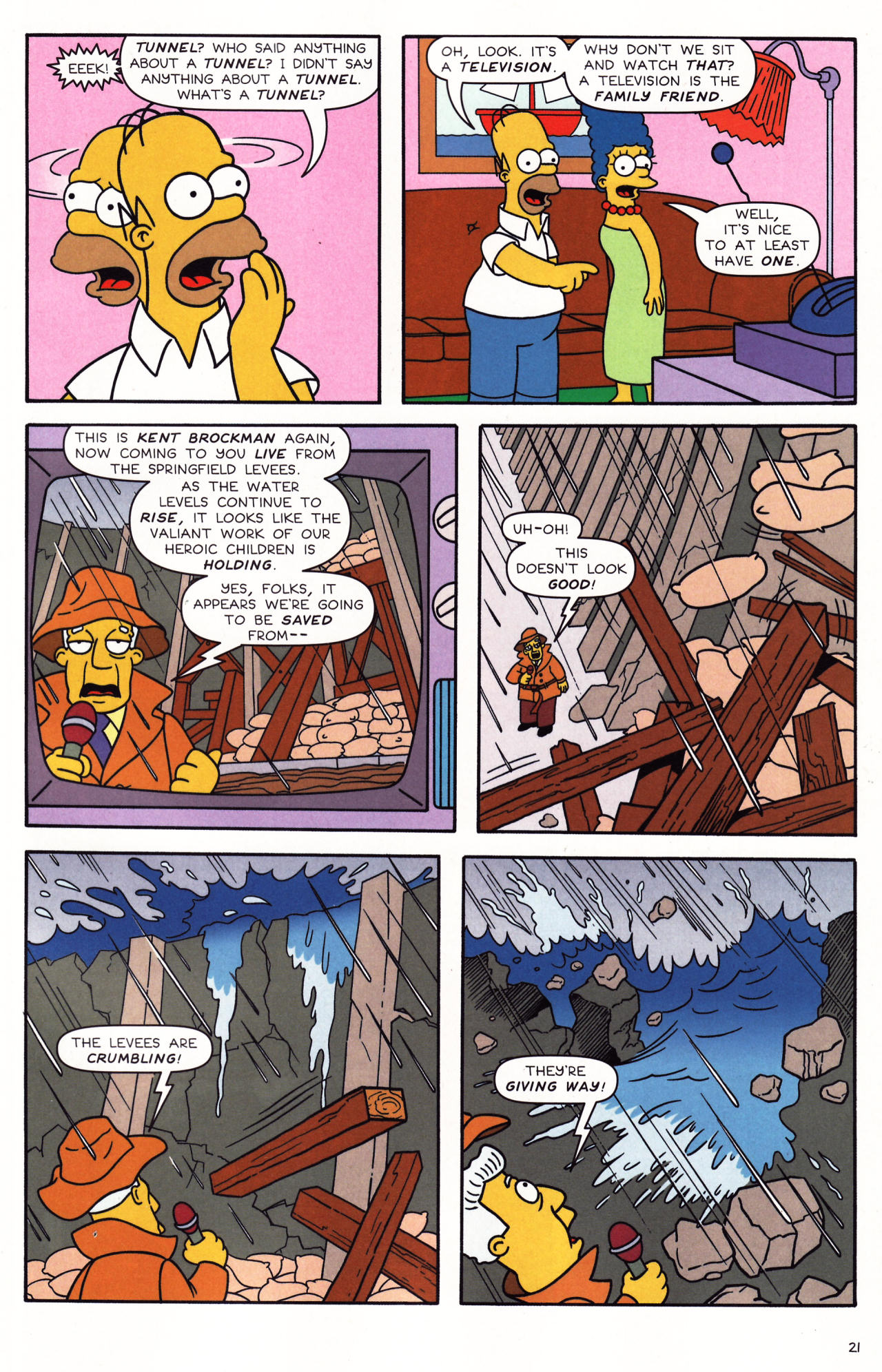 Read online Simpsons Comics comic -  Issue #138 - 23