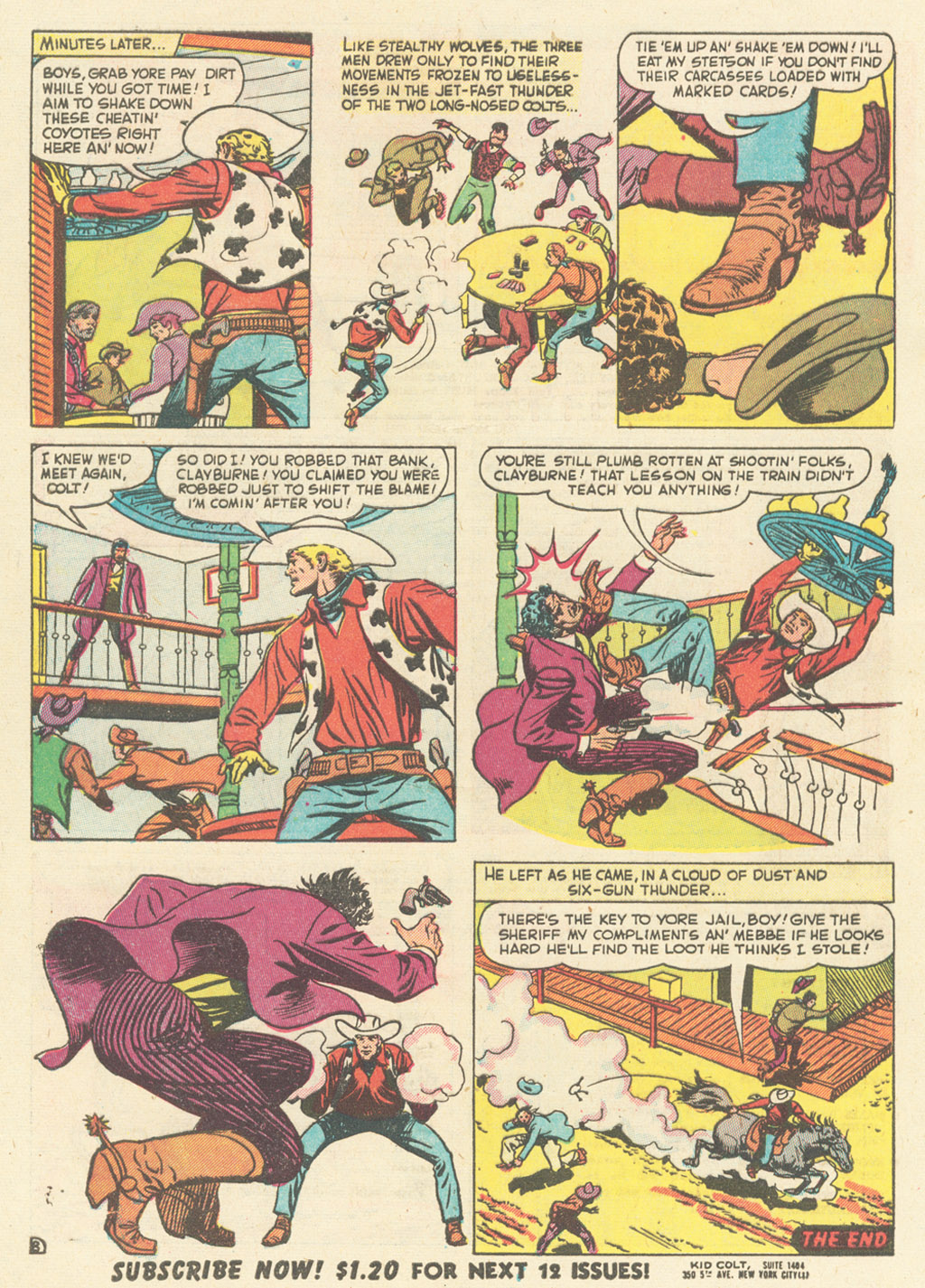 Read online Kid Colt Outlaw comic -  Issue #16 - 32