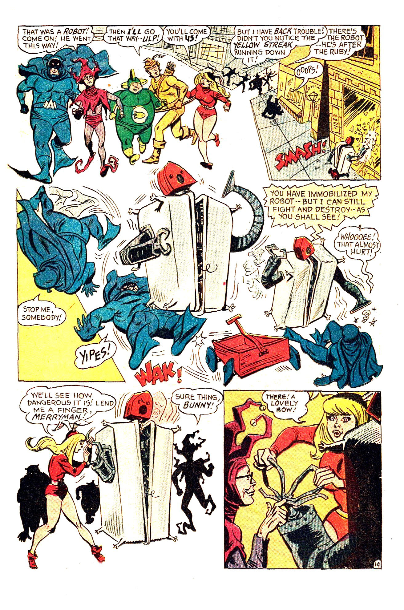 Read online The Inferior Five comic -  Issue #11 - 19