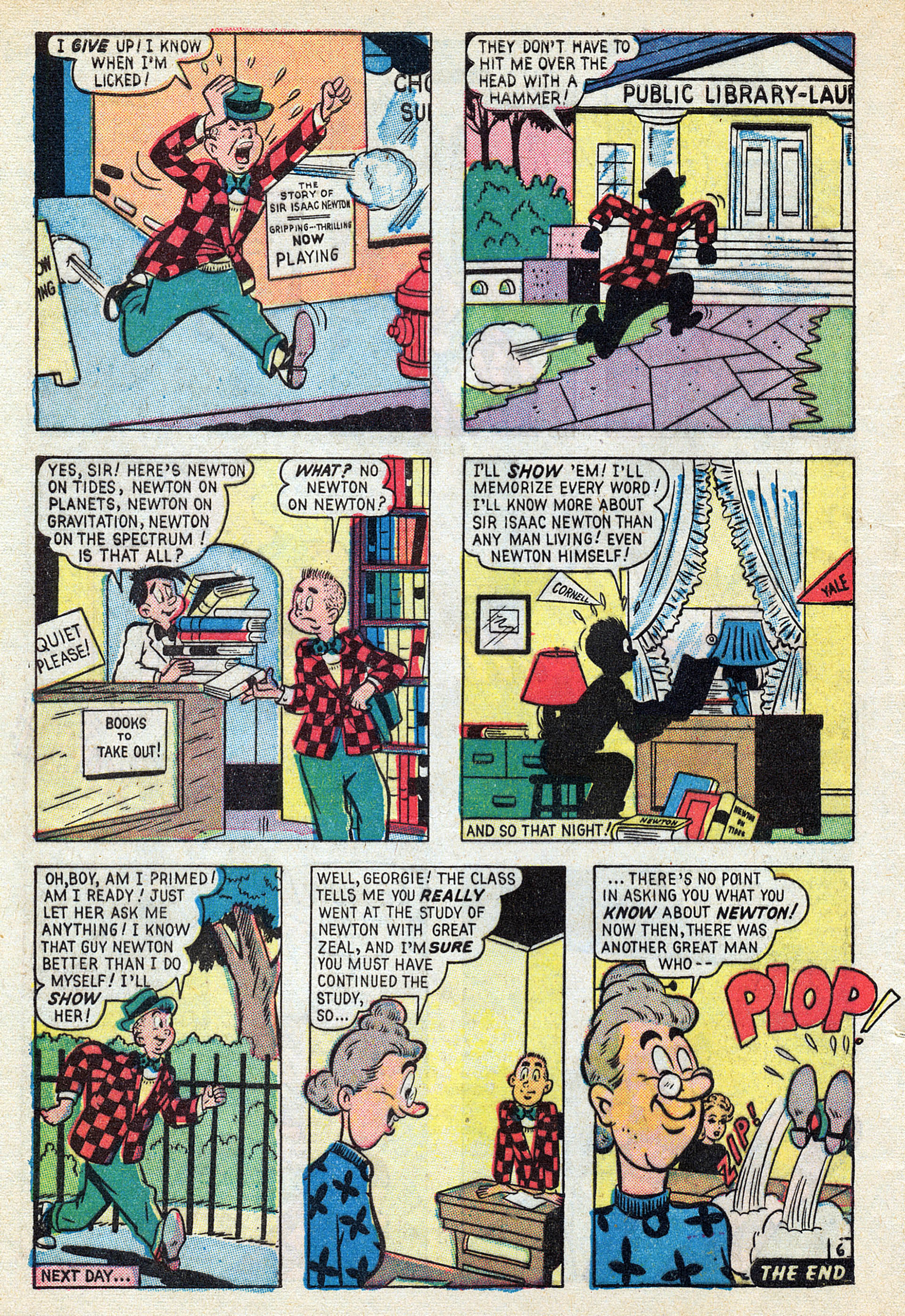Read online Georgie Comics (1945) comic -  Issue #19 - 8