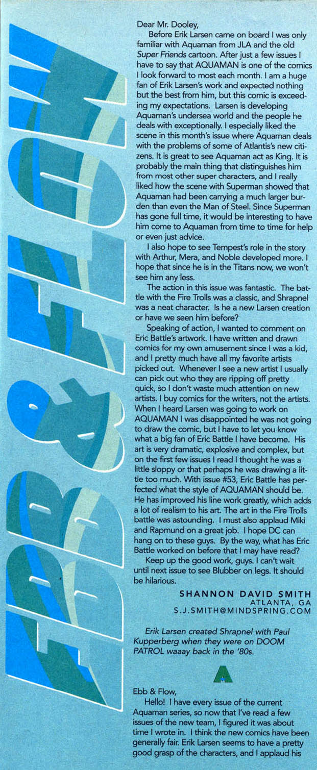 Aquaman (1994) Issue #58 #64 - English 23