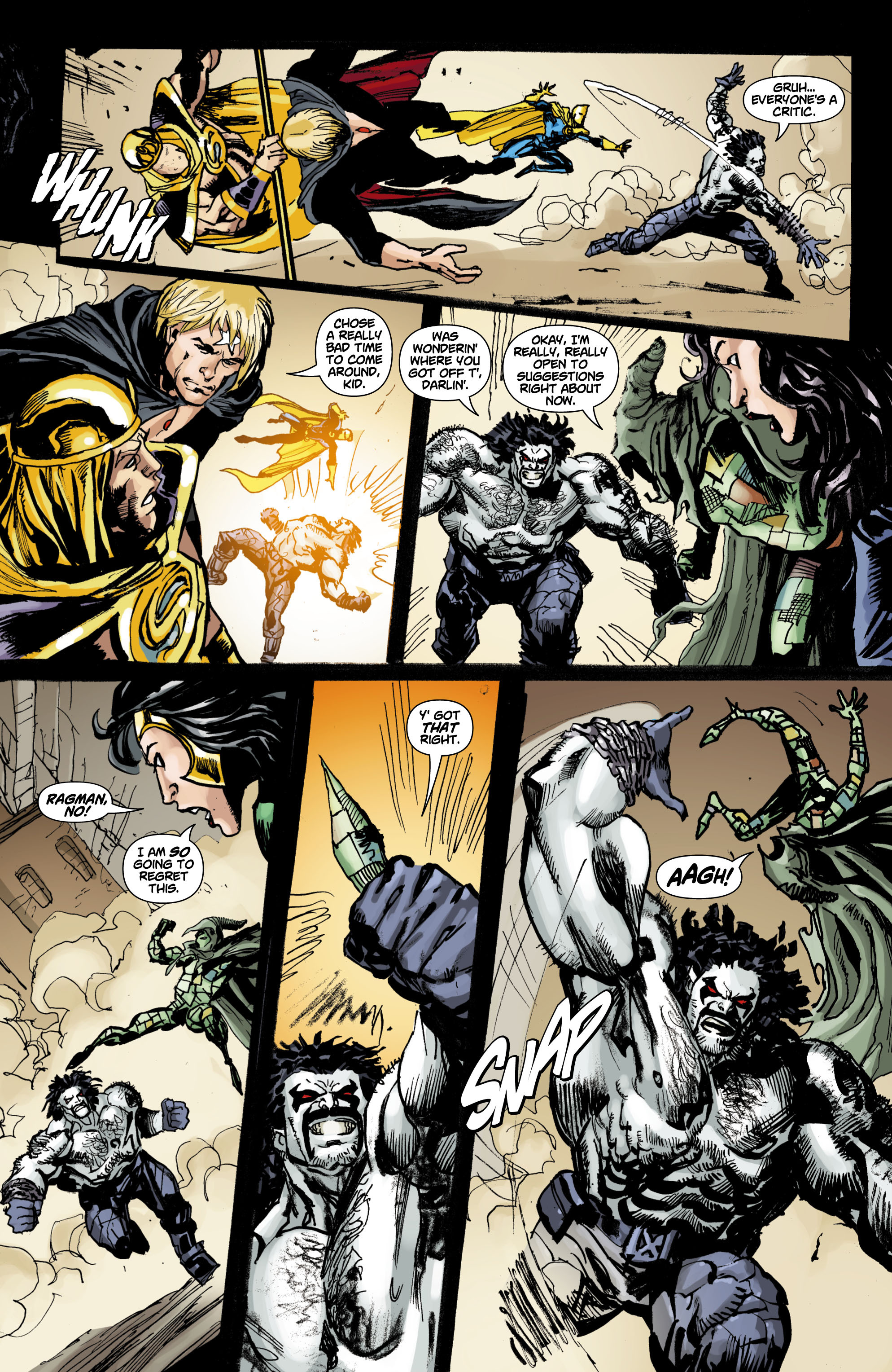 Read online Reign in Hell comic -  Issue #8 - 17