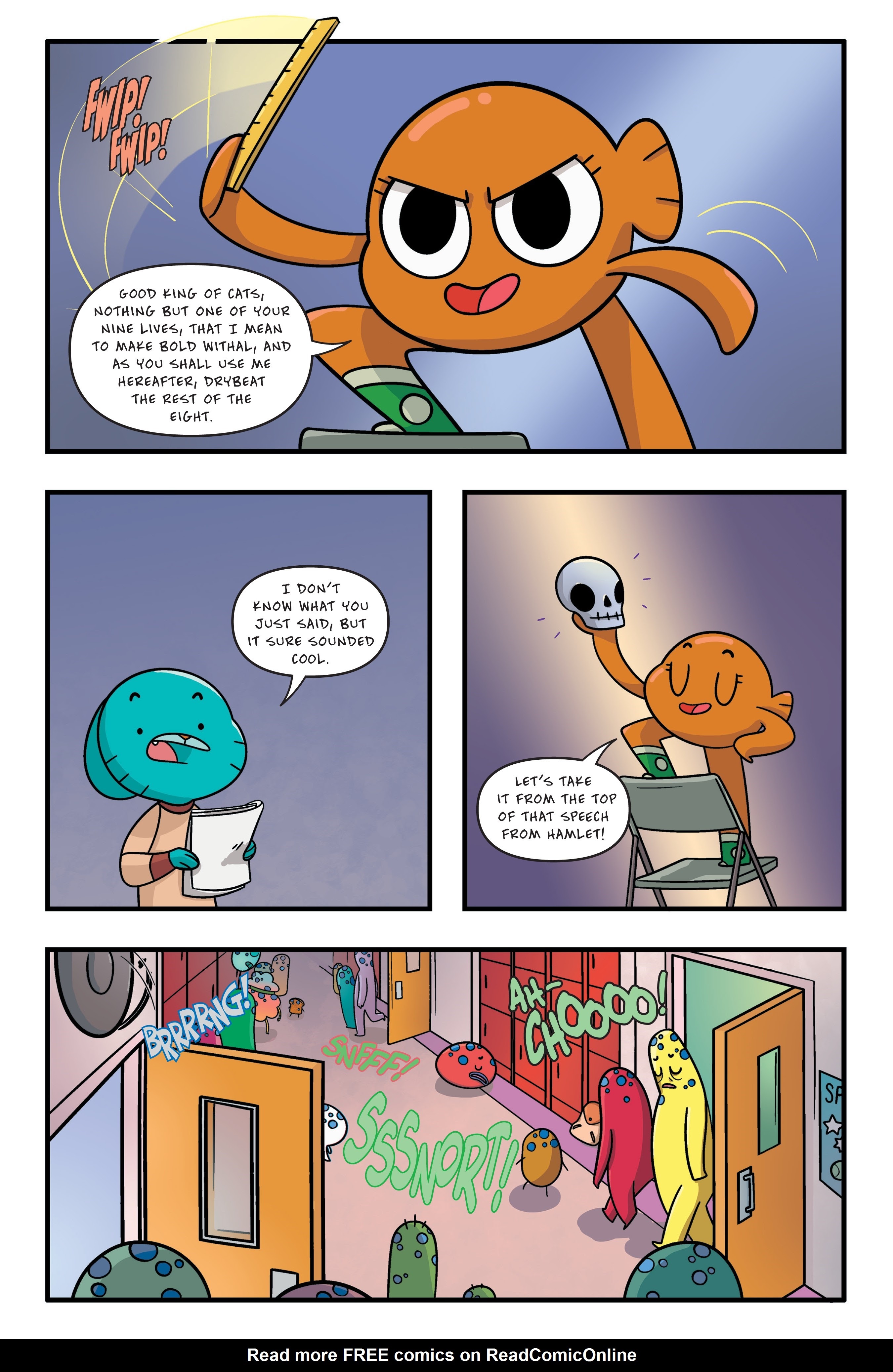 Read online The Amazing World of Gumball: Midsummer Nightmare comic -  Issue # TPB - 95