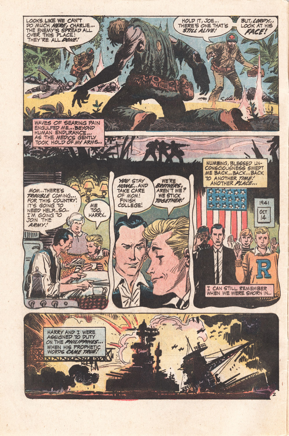 Read online Star Spangled War Stories (1952) comic -  Issue #154 - 4