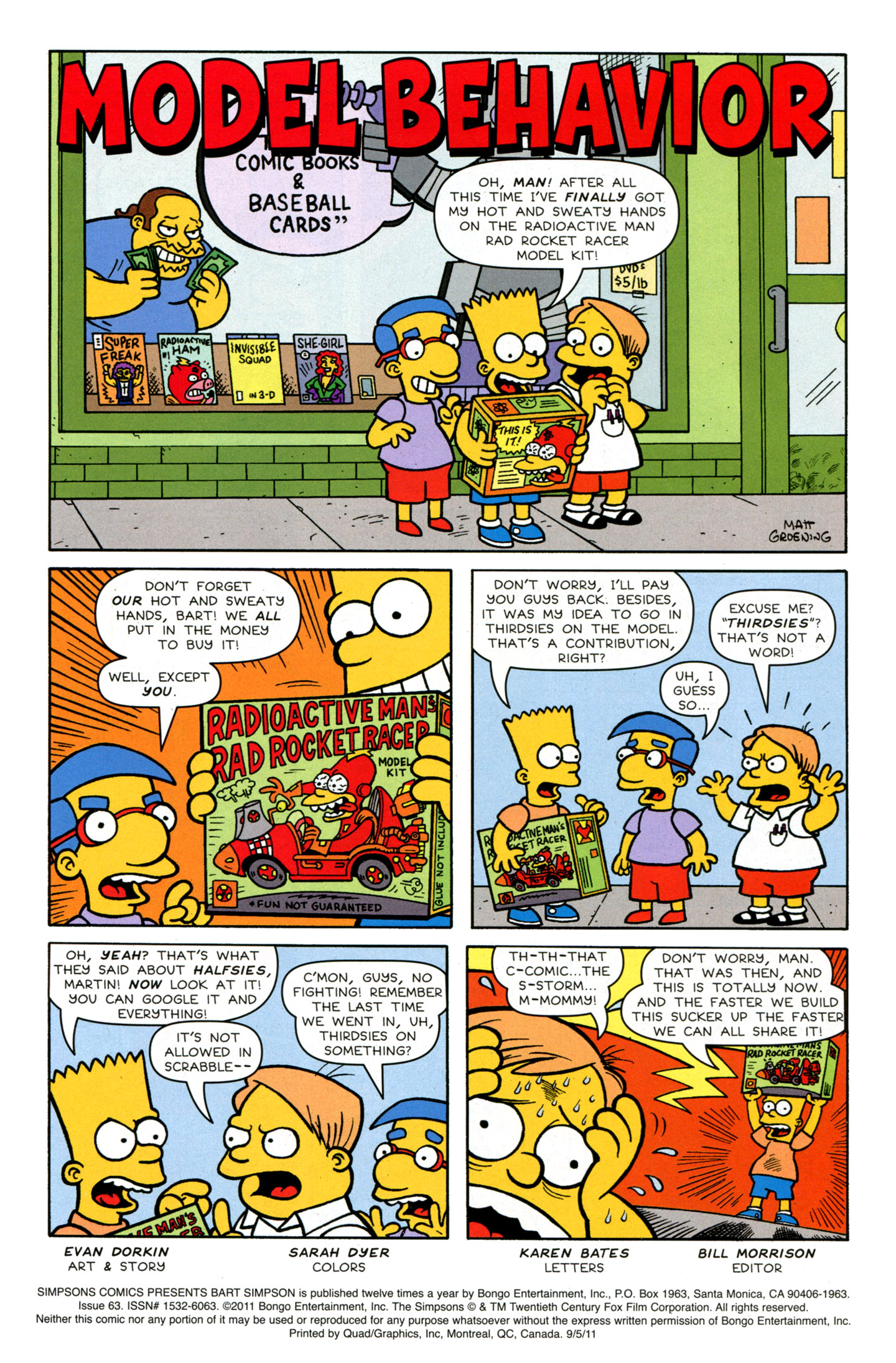 Read online Bart Simpson comic -  Issue #63 - 3