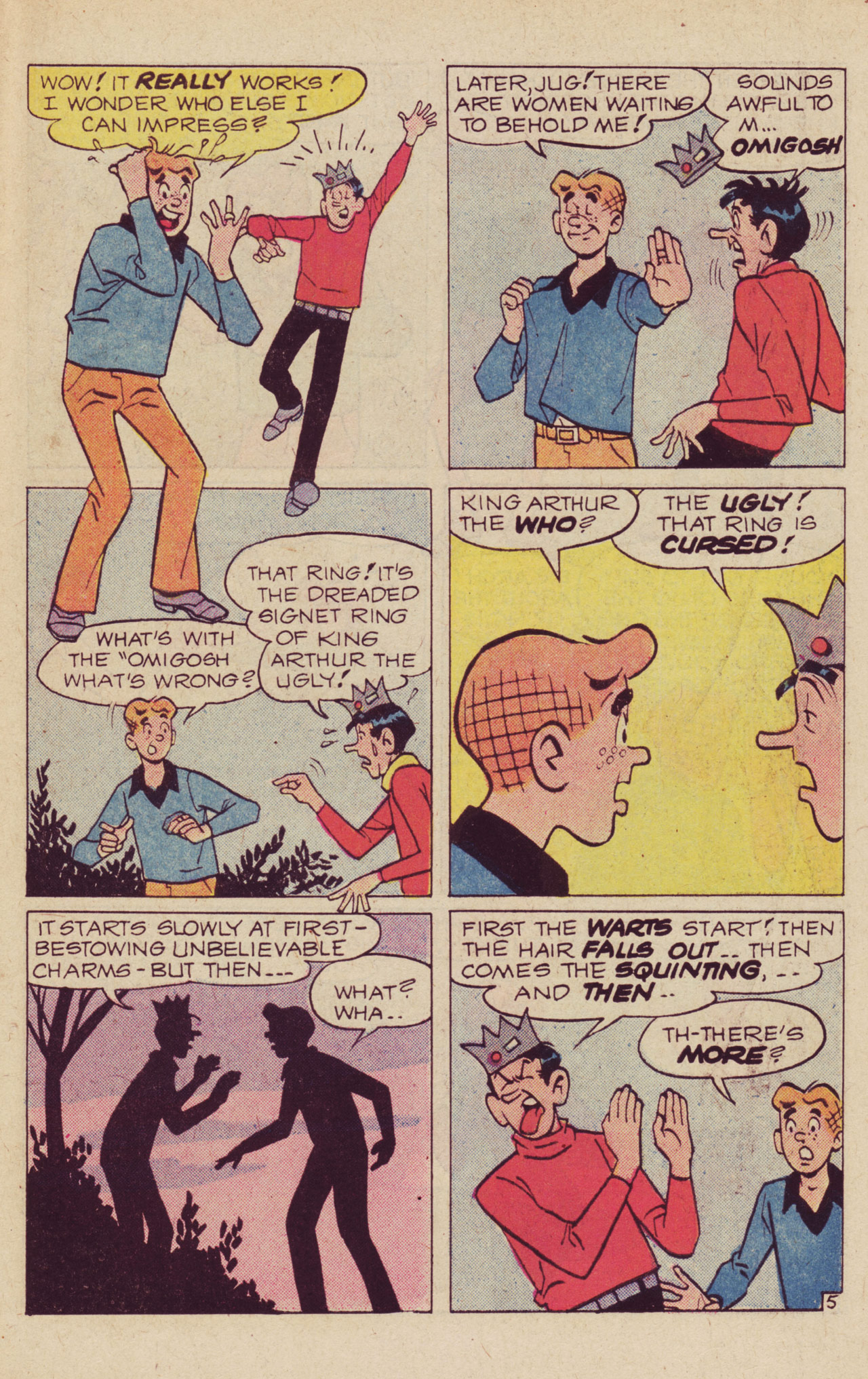 Read online Archie Giant Series Magazine comic -  Issue #505 - 7