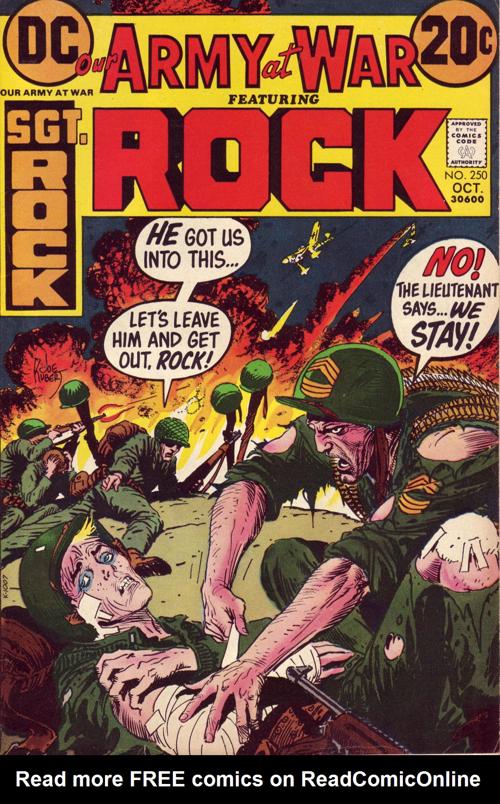 Read online Our Army at War (1952) comic -  Issue #250 - 1