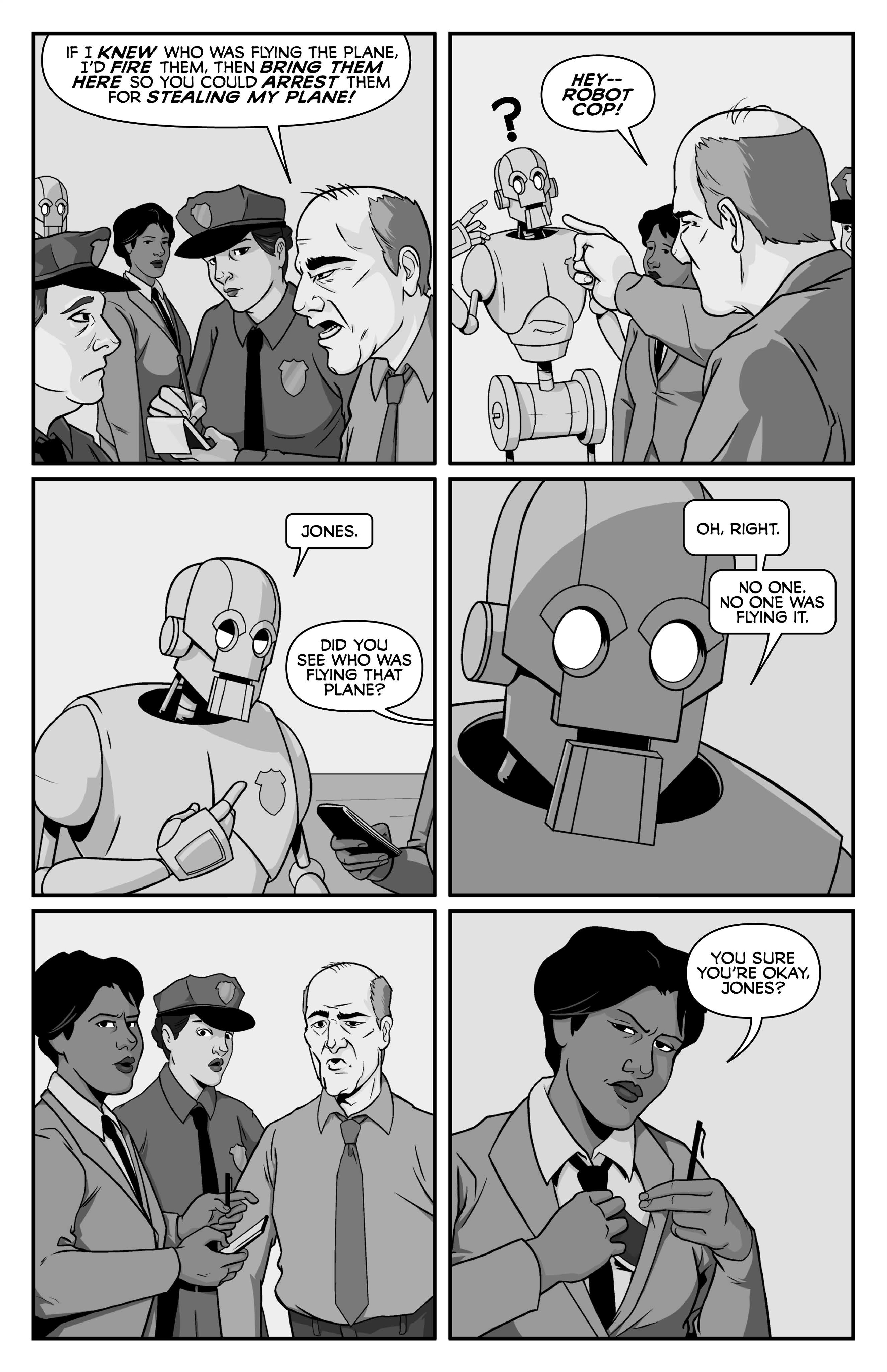 Read online Copernicus Jones: Robot Detective comic -  Issue #9 - 5