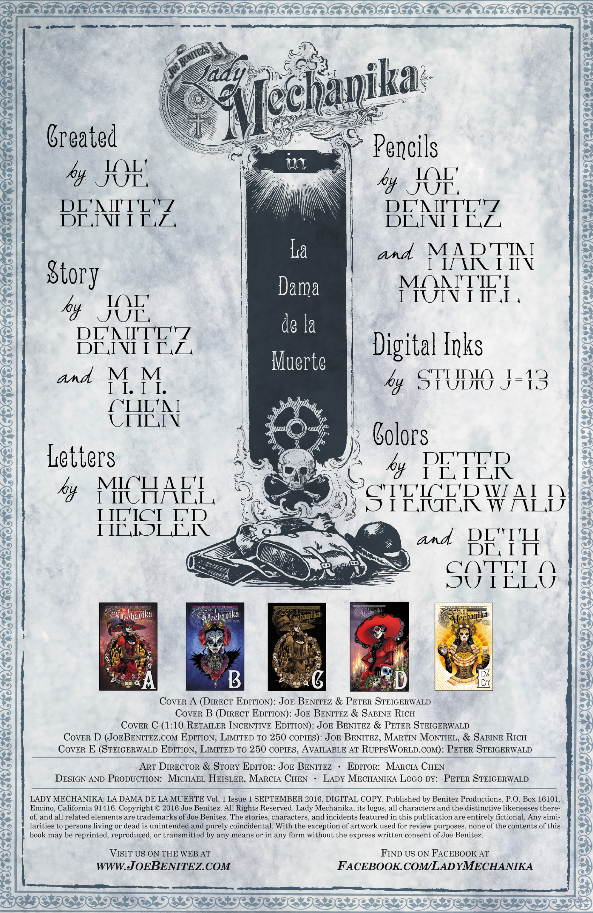 Read online Lady Mechanika La Dama De La Muerte comic -  Issue #1 - 3