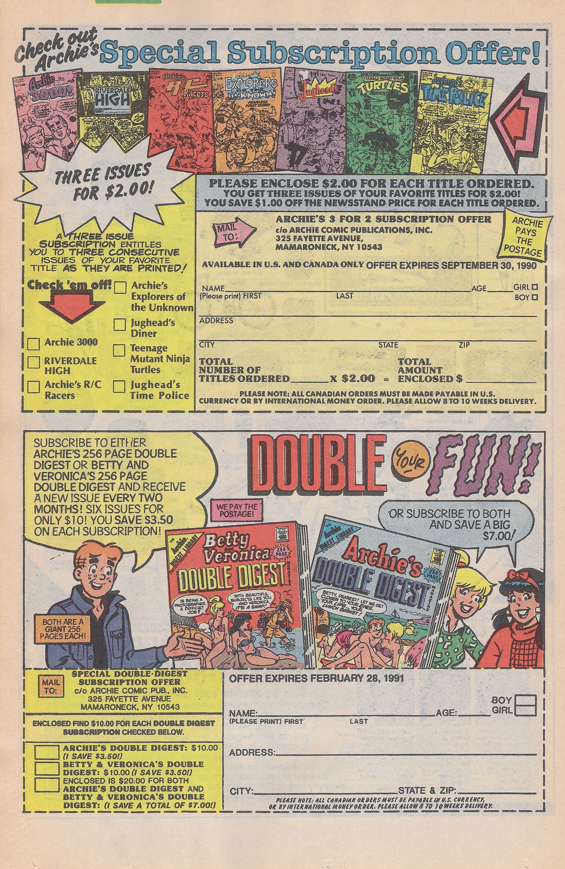 Read online Veronica comic -  Issue #11 - 26