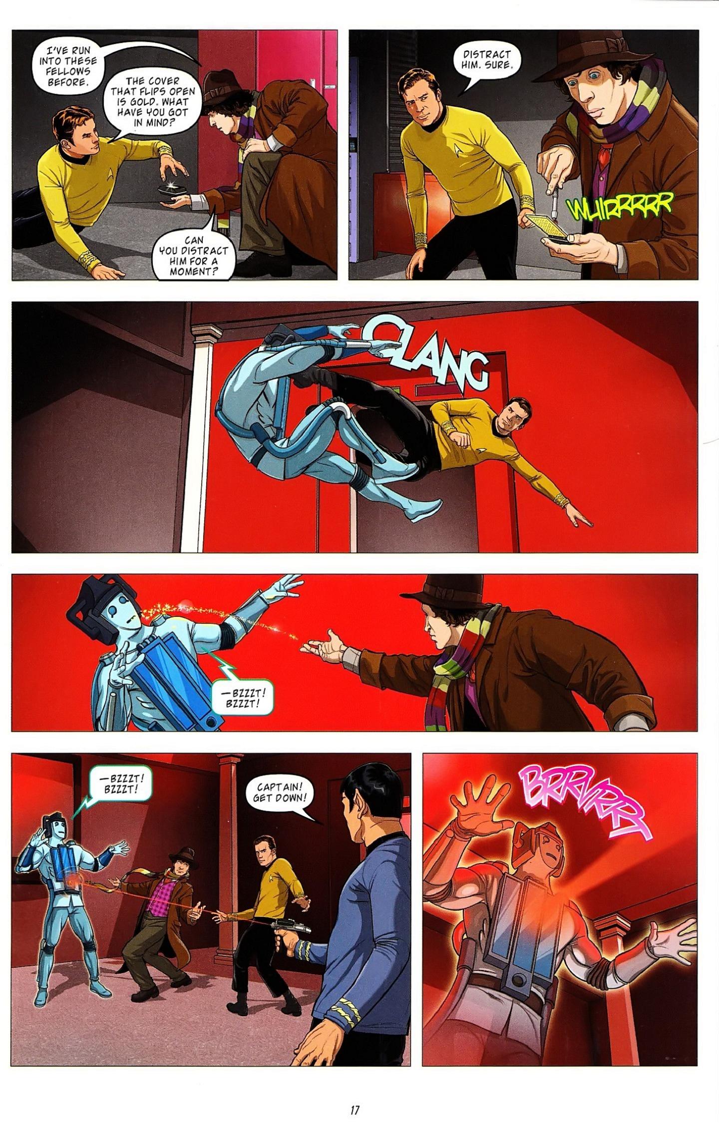 Read online Star Trek: The Next Generation/Doctor Who: Assimilation² comic -  Issue #3 - 20