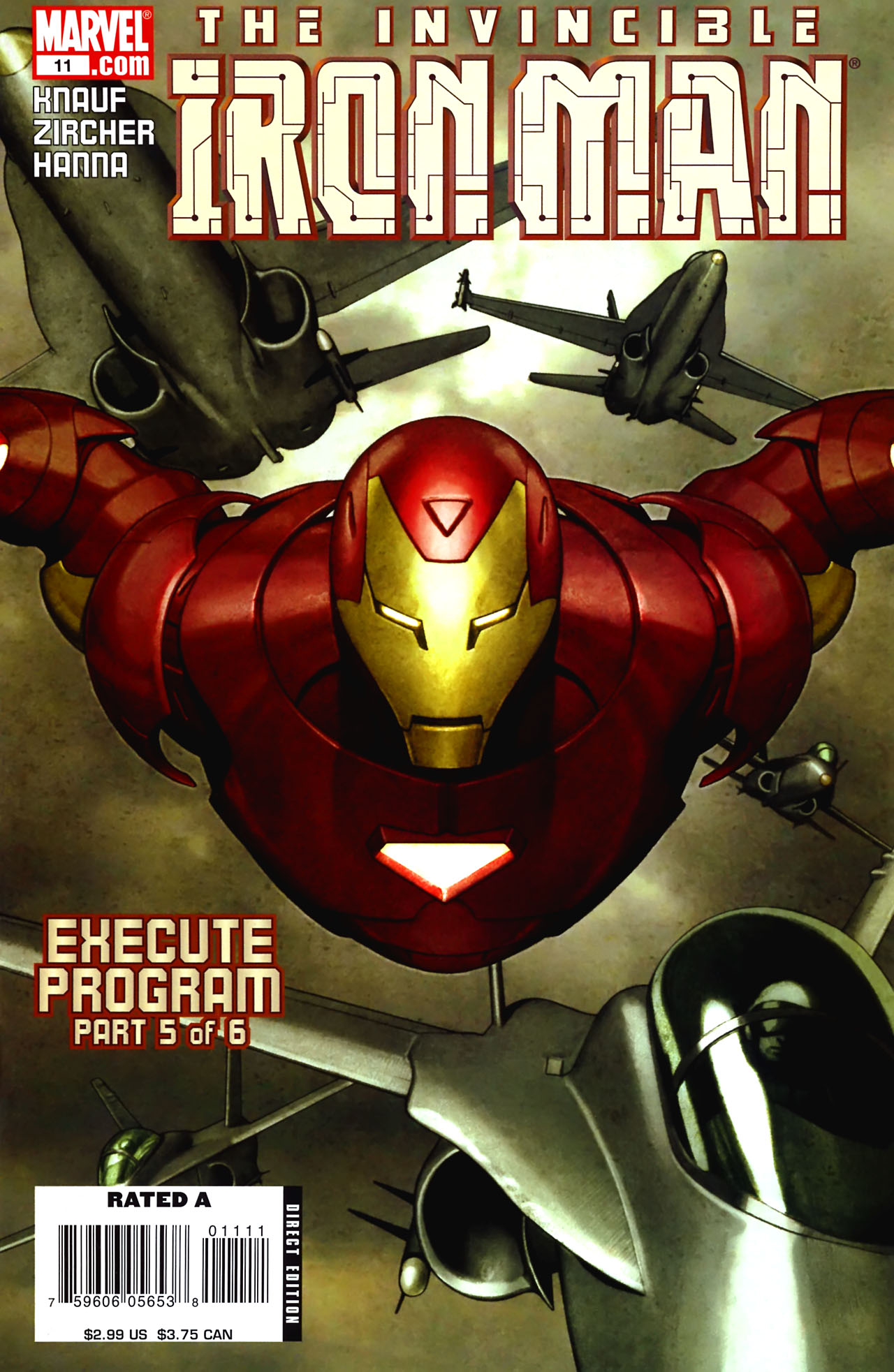 Read online The Invincible Iron Man (2007) comic -  Issue #11 - 1
