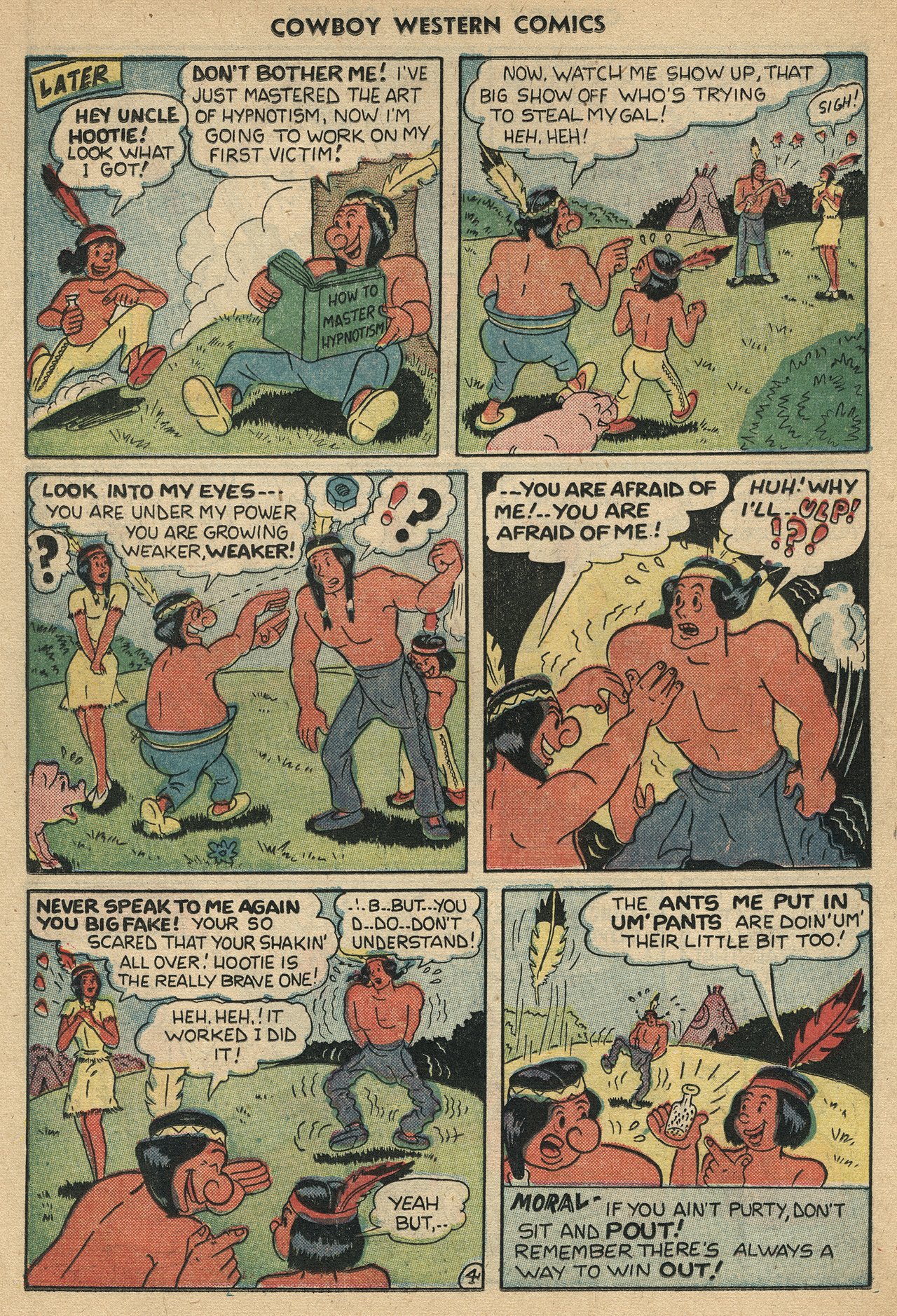 Read online Cowboy Western Comics (1948) comic -  Issue #34 - 26