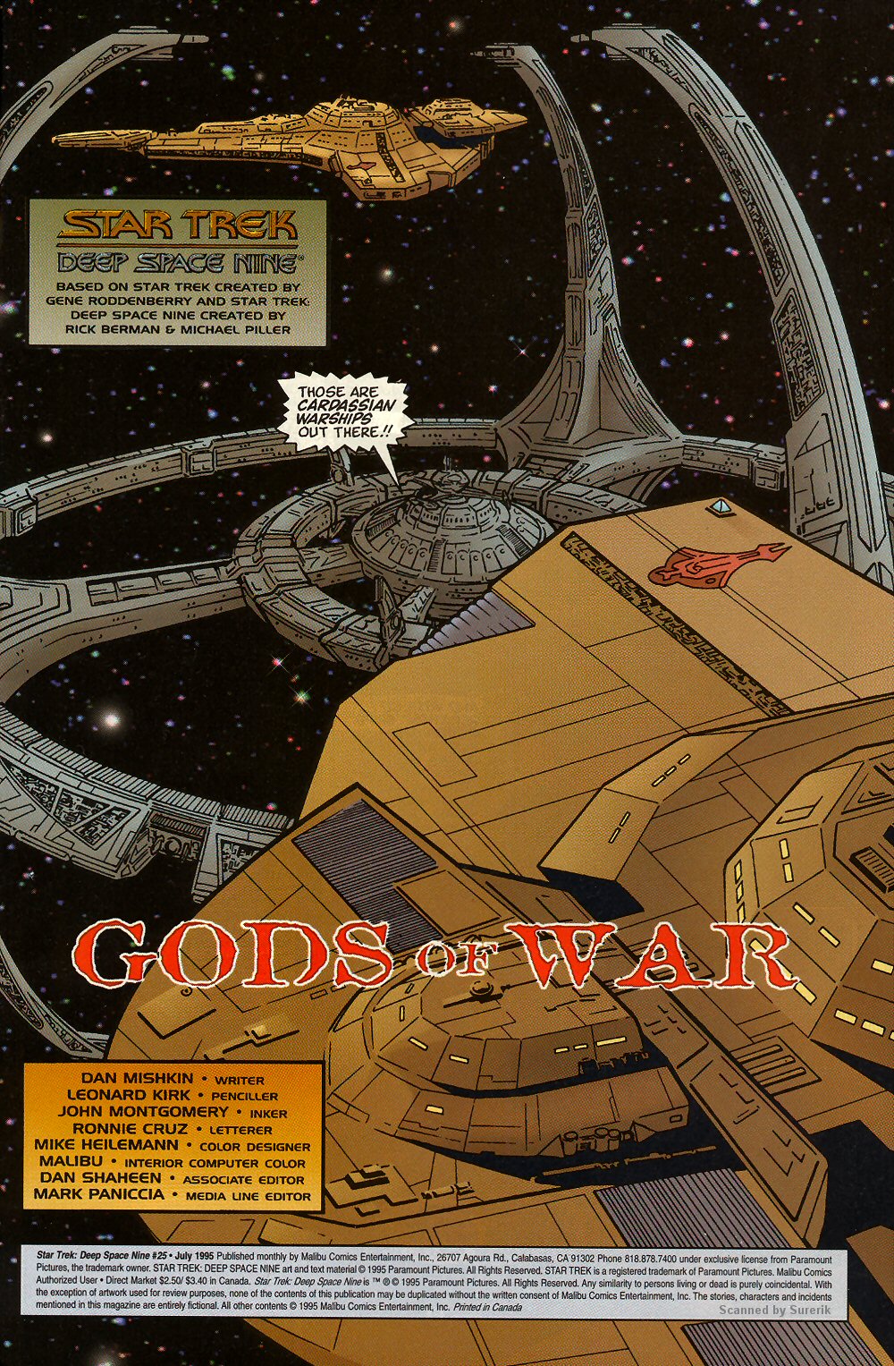 Read online Star Trek: Deep Space Nine (1993) comic -  Issue #25 - 3