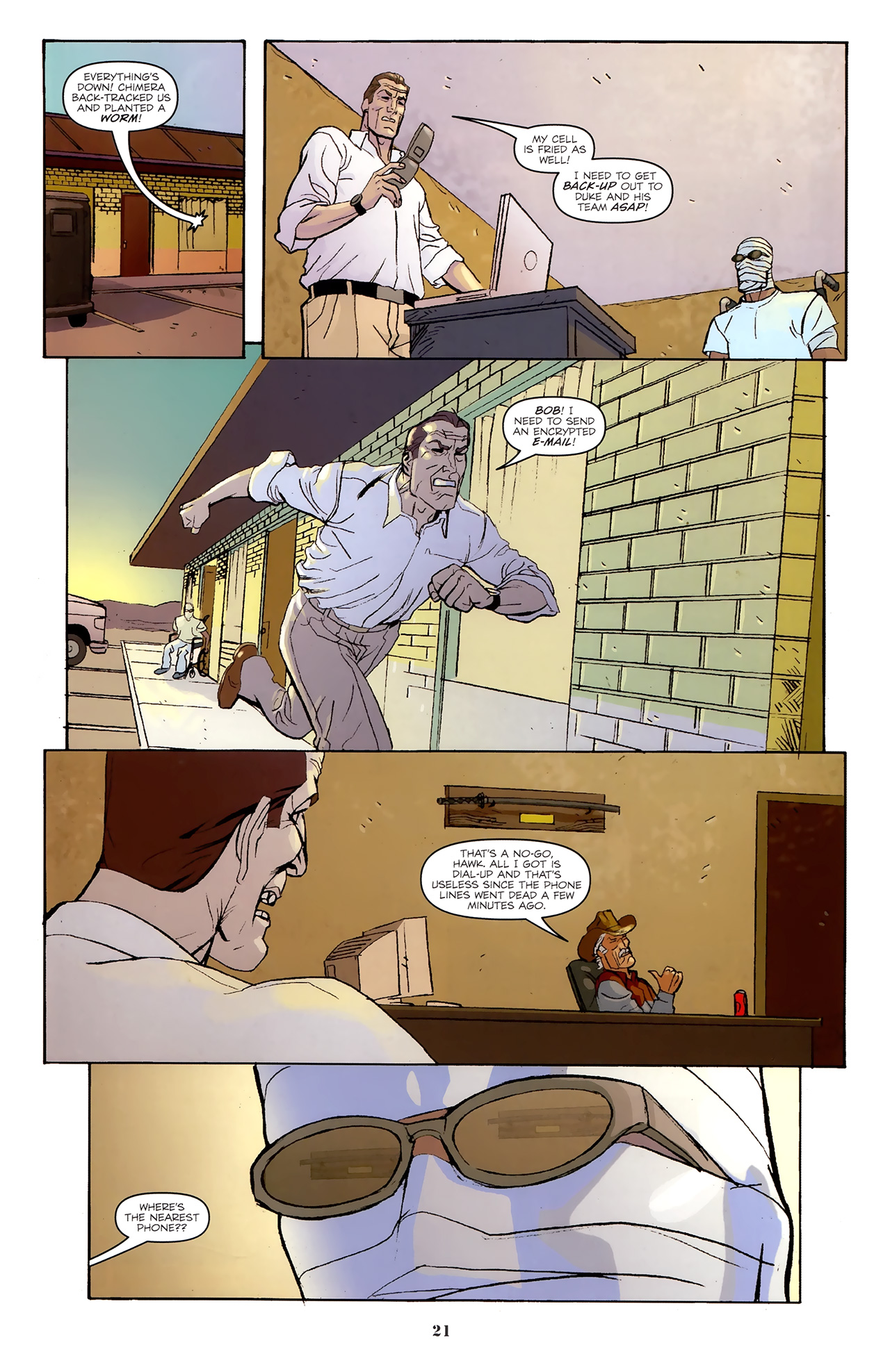 Read online G.I. Joe: Origins comic -  Issue #3 - 24