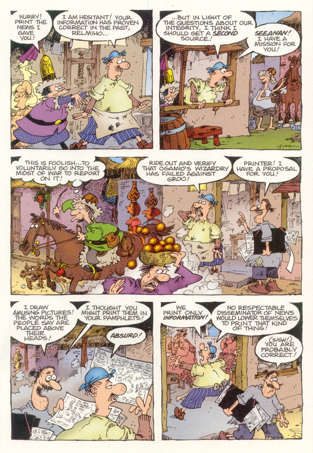Read online Sergio Aragonés' Groo: Mightier Than the Sword comic -  Issue #2 - 17