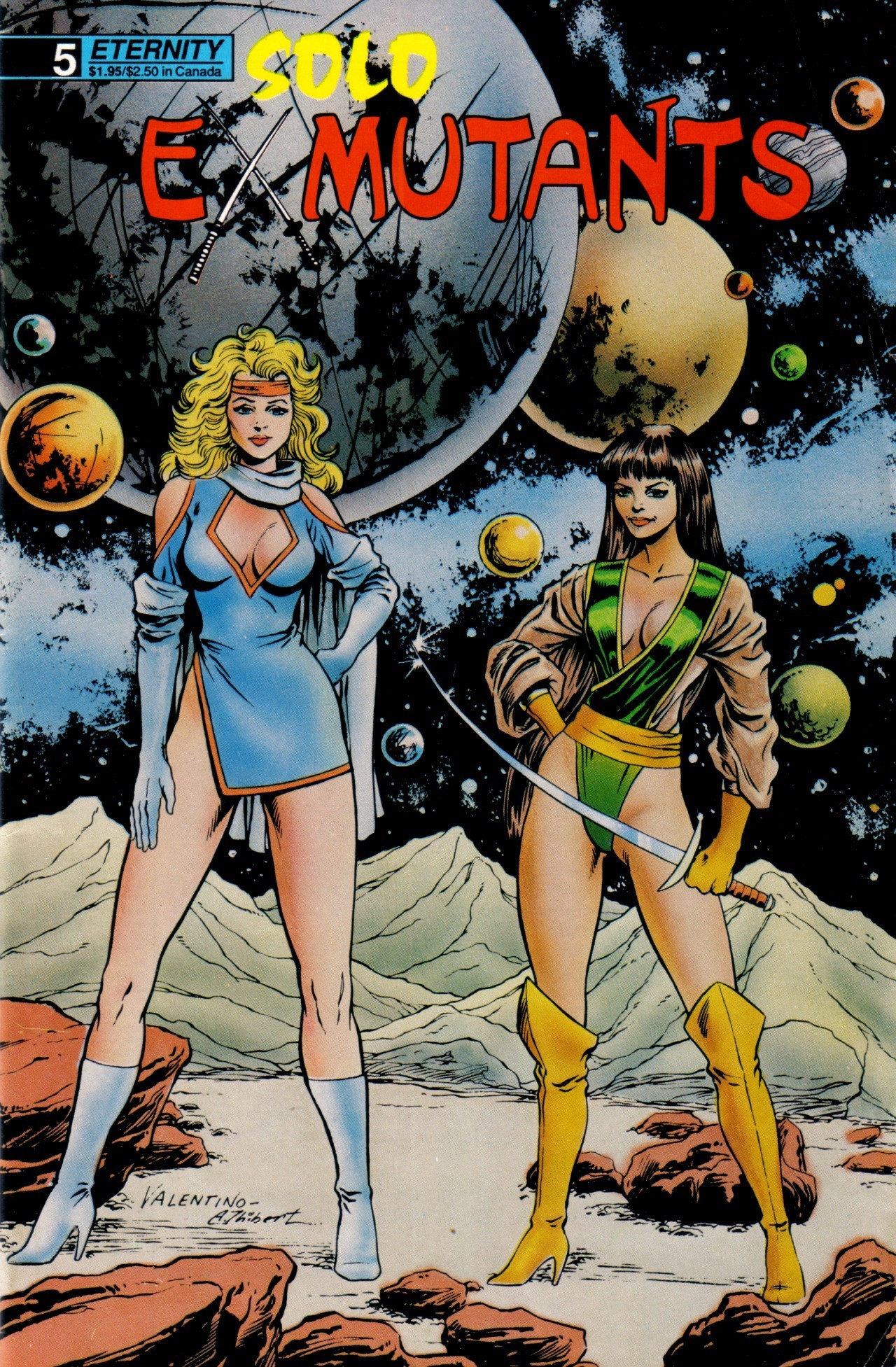 Read online Solo Ex-Mutants comic -  Issue #5 - 1