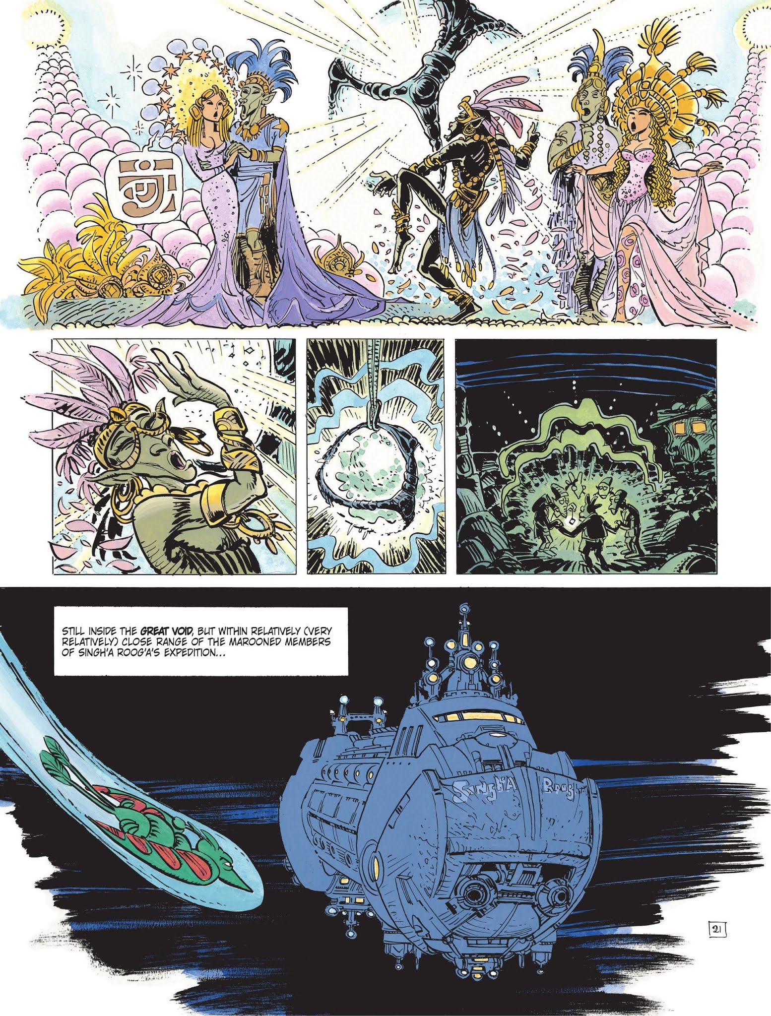 Read online Valerian The Complete Collection comic -  Issue # TPB 7 (Part 1) - 91