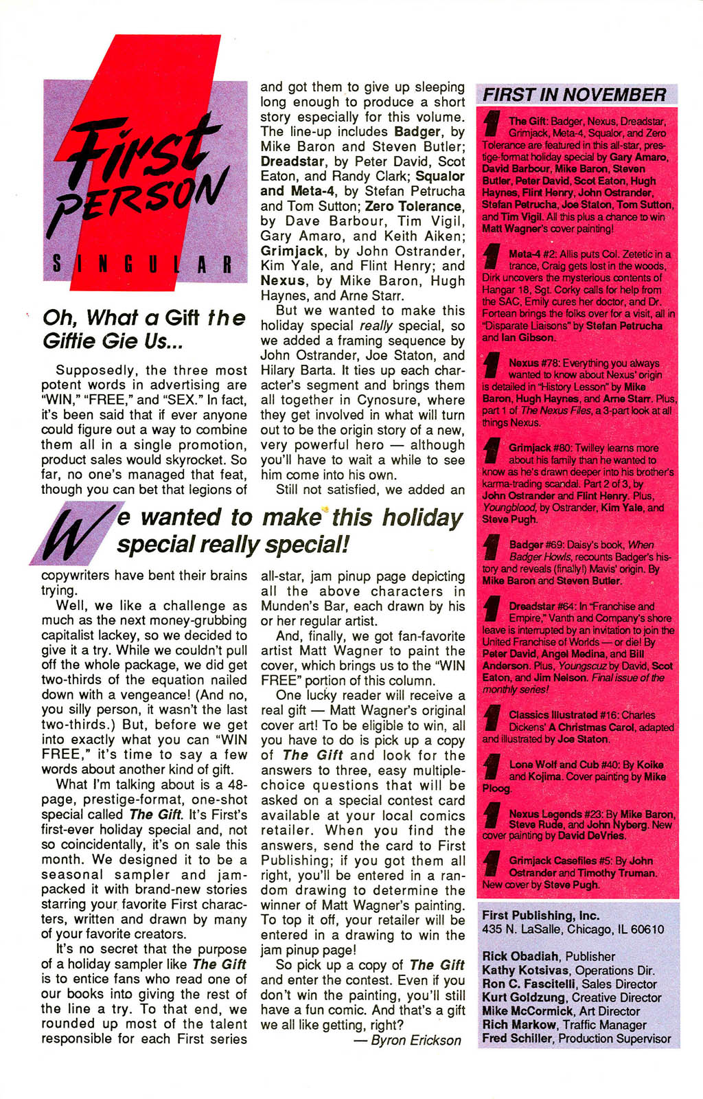 Read online Grimjack comic -  Issue #80 - 14