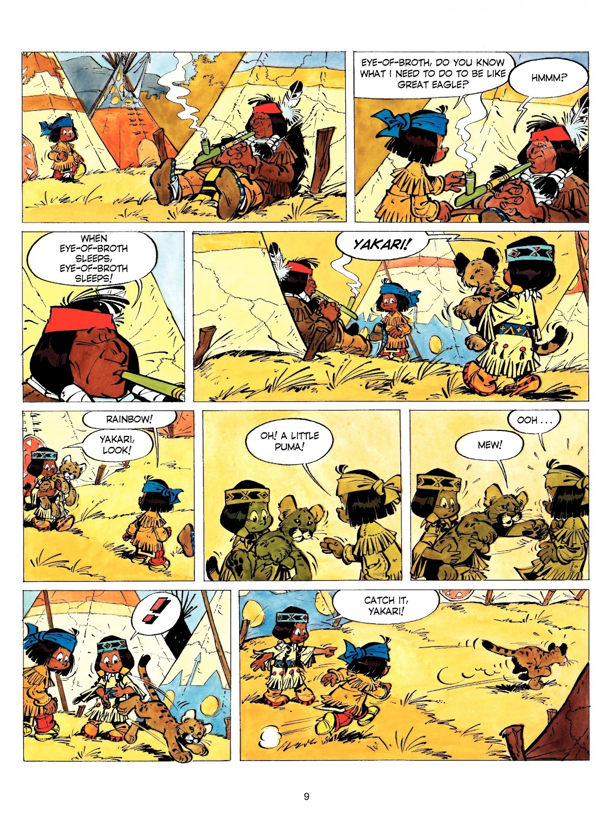 Yakari issue 1 - Page 9