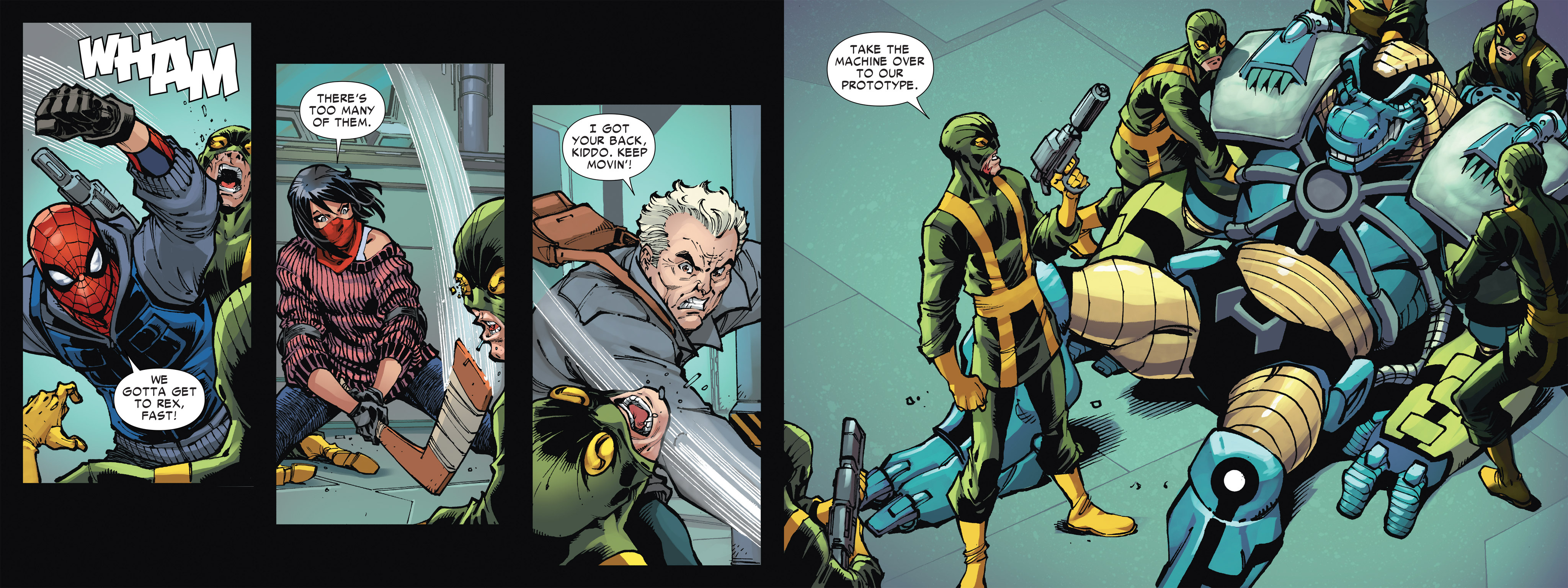 Read online The Amazing Spider-Man & Silk: The Spider(fly) Effect (Infinite Comics) comic -  Issue #7 - 5