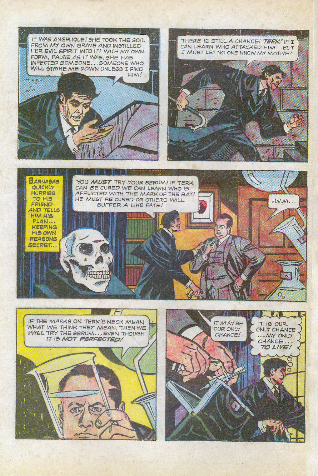 Read online Dark Shadows (1969) comic -  Issue #7 - 24