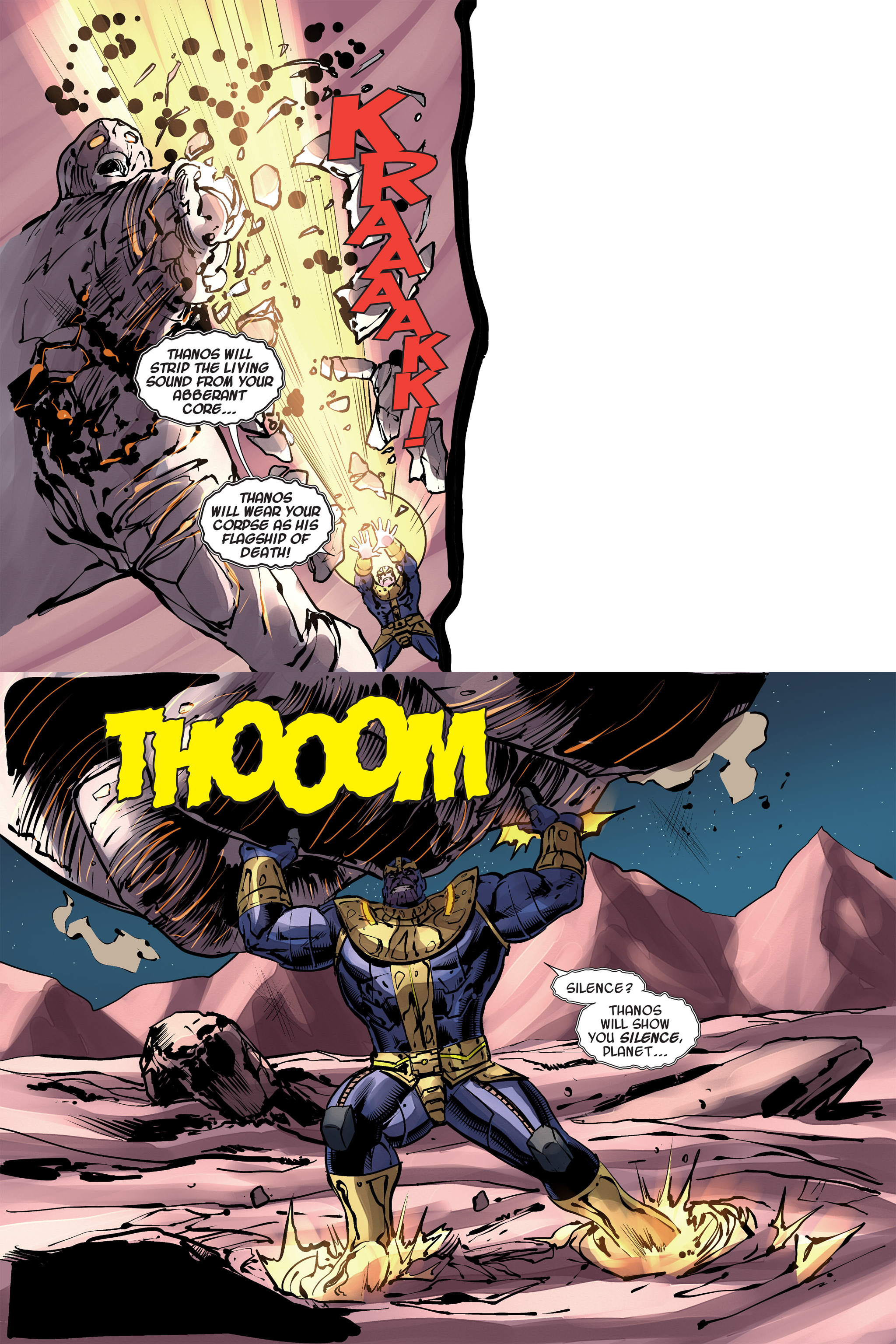 Read online Thanos: A God Up There Listening comic -  Issue # TPB - 279