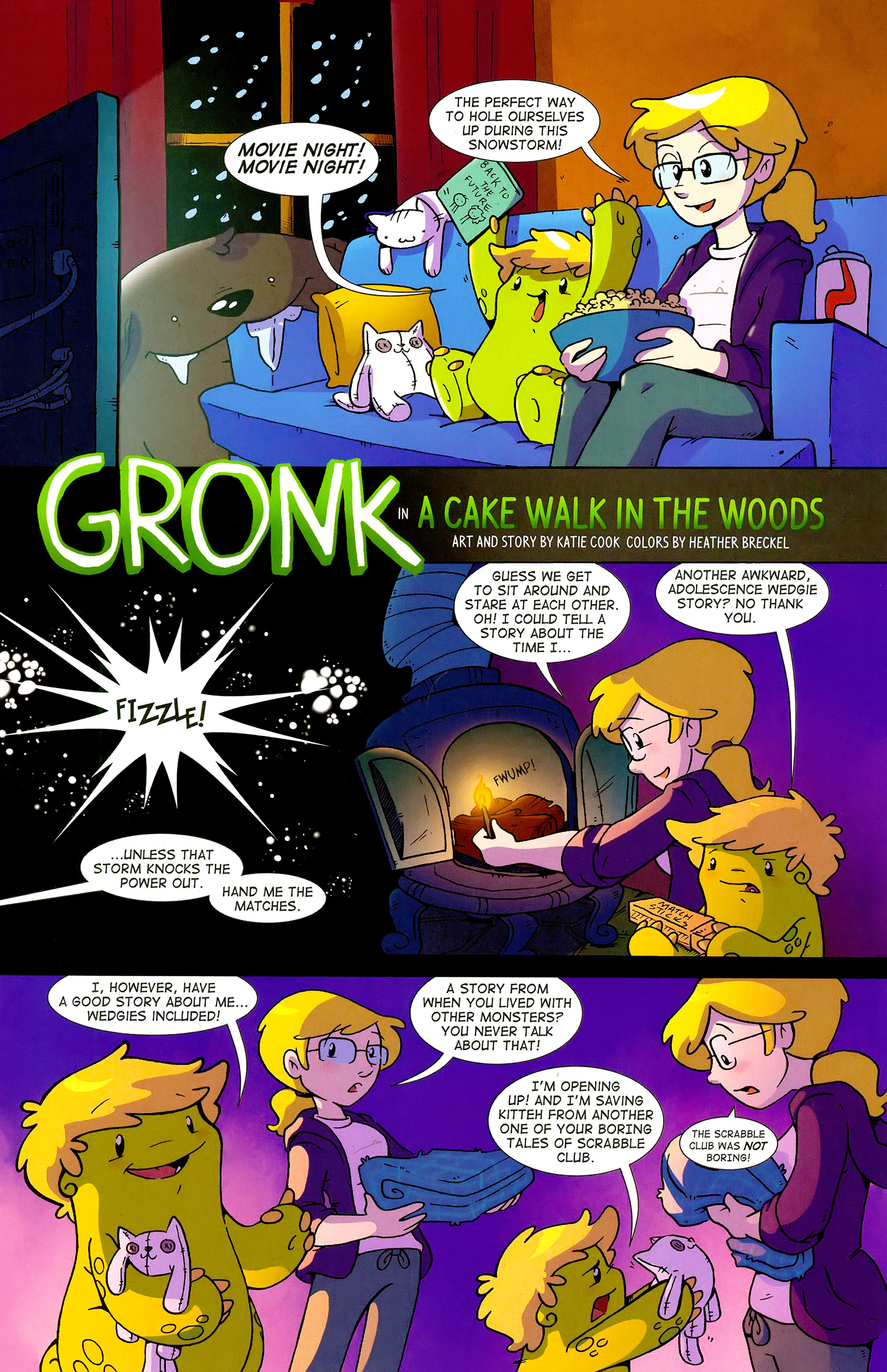 Read online Free Comic Book Day 2015 comic -  Issue # Gronk-Hero Cats - 3