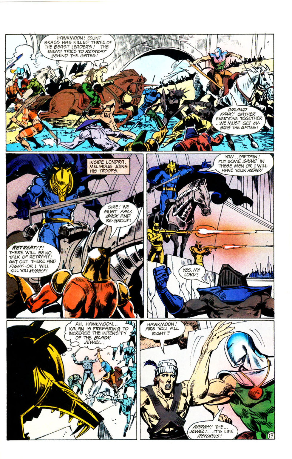 Read online Hawkmoon: The Runestaff comic -  Issue #4 - 22