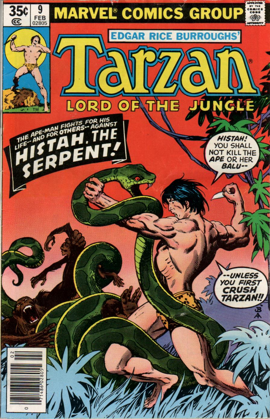 Read online Tarzan (1977) comic -  Issue #9 - 1