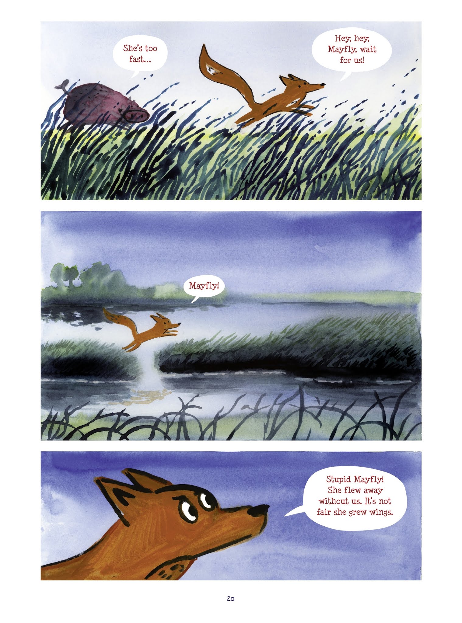 Read online Tiny Fox and Great Boar comic -  Issue #3 - 20
