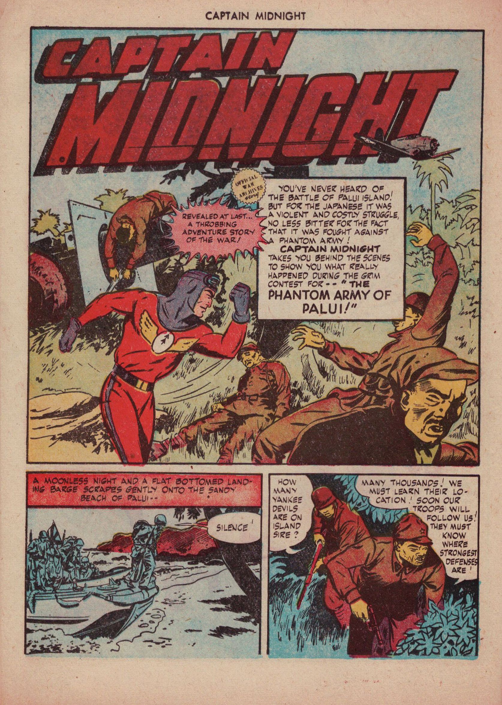 Read online Captain Midnight (1942) comic -  Issue #41 - 16