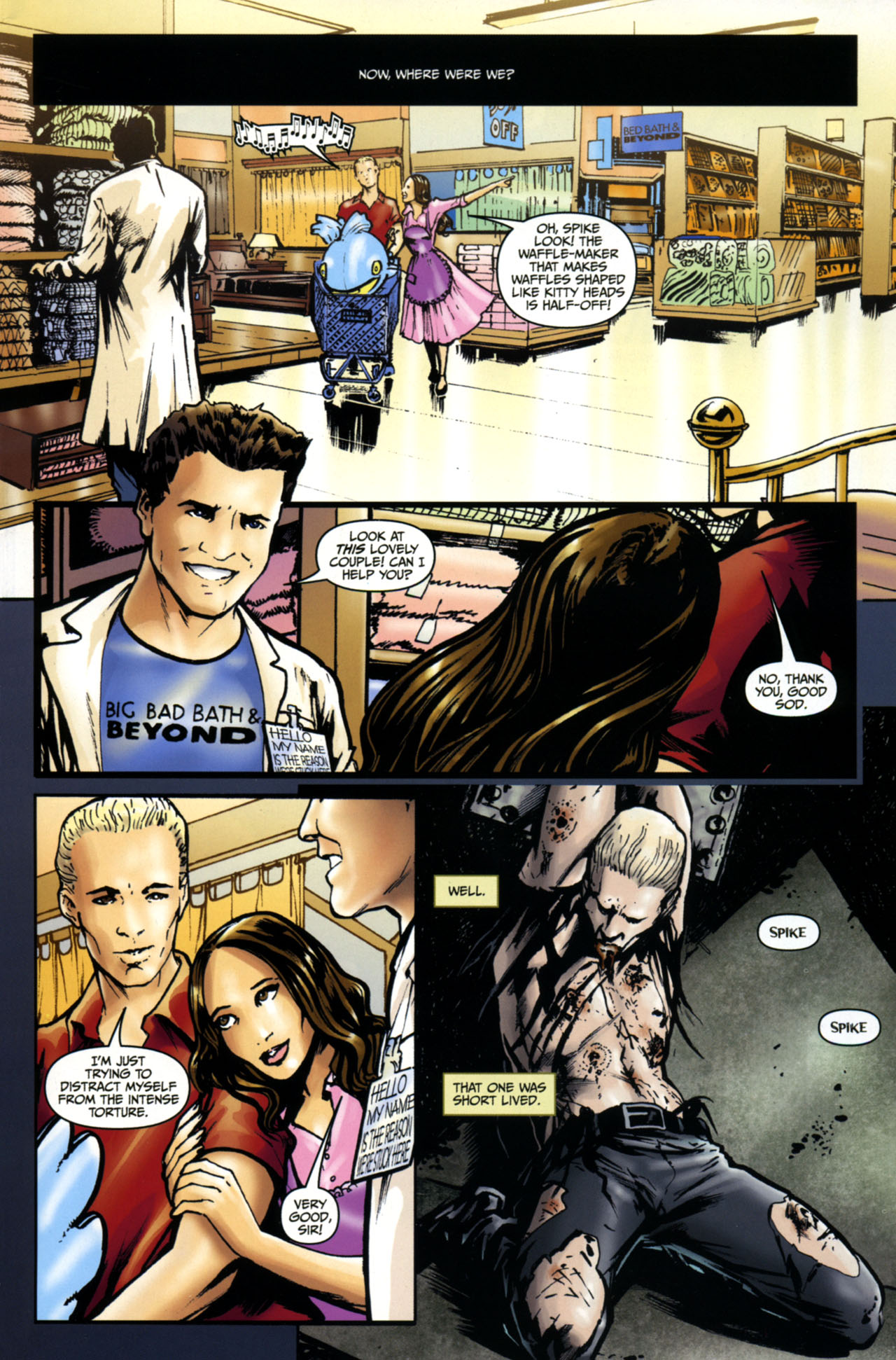 Read online Spike: After the Fall comic -  Issue #3 - 4