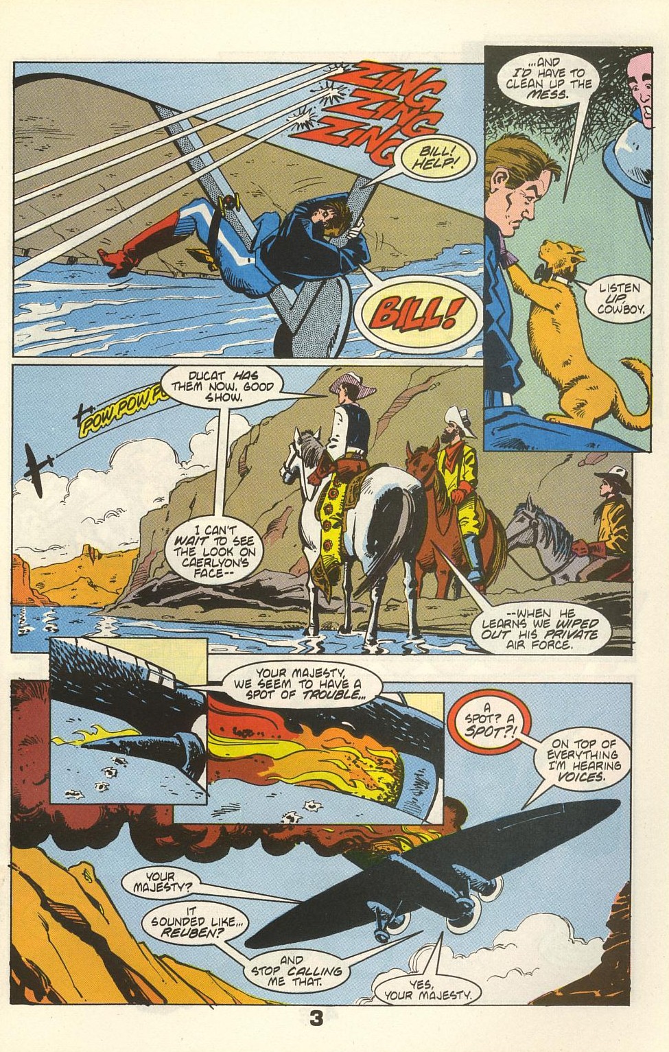Read online American Flagg! comic -  Issue #36 - 5