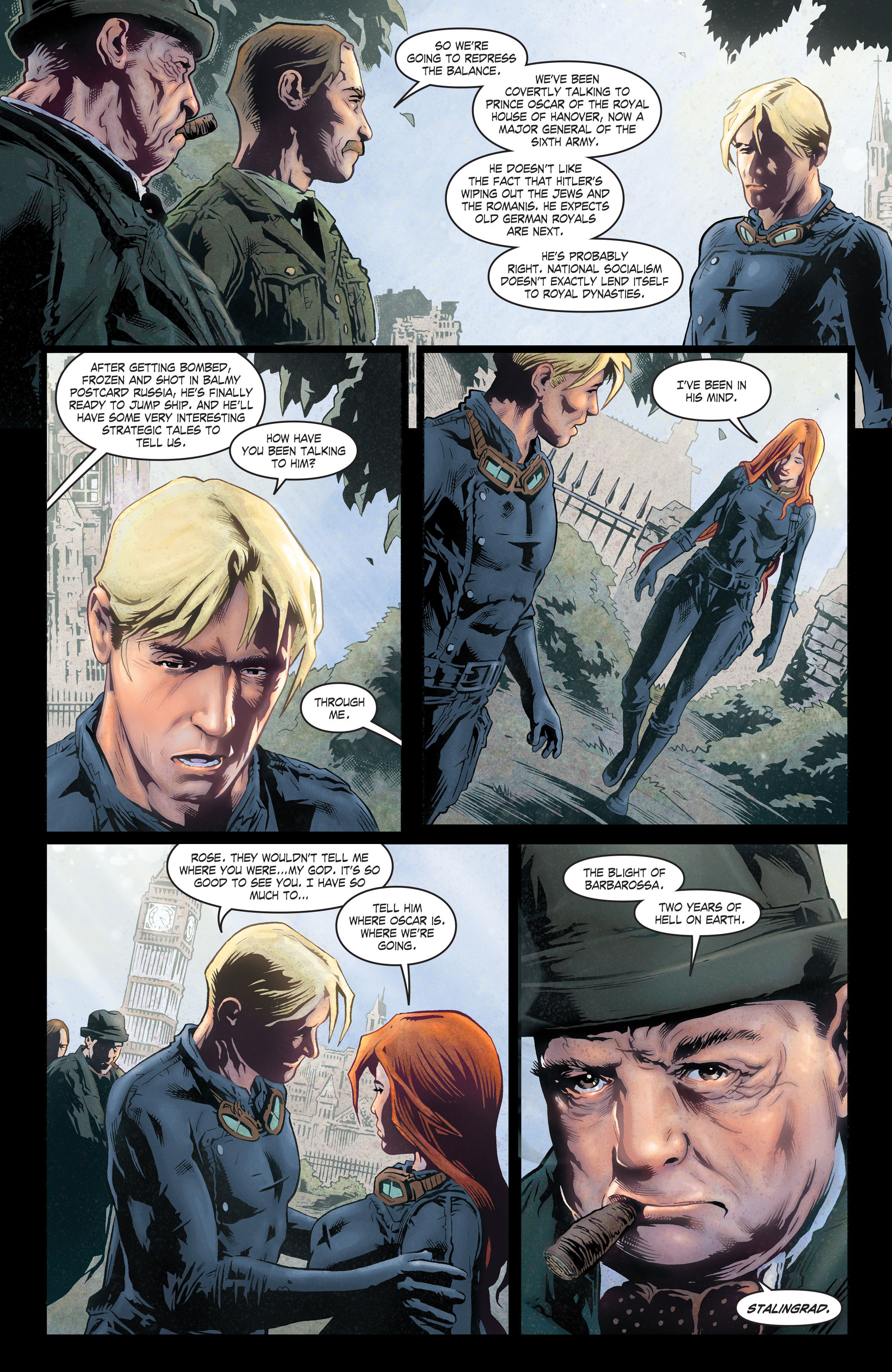 Read online The Royals: Masters of War comic -  Issue #4 - 8