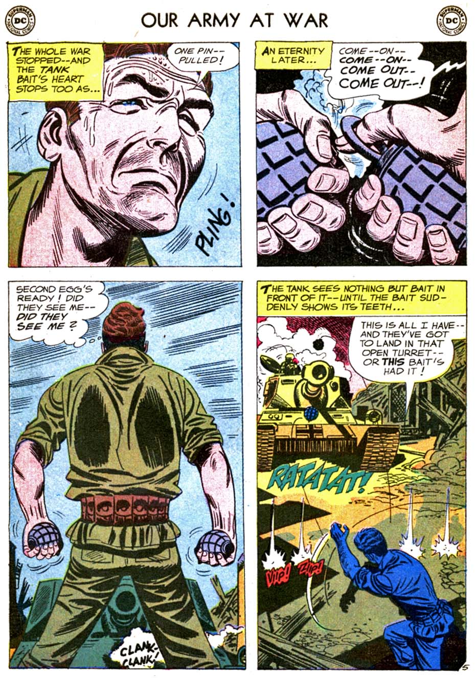 Read online Our Army at War (1952) comic -  Issue #80 - 22