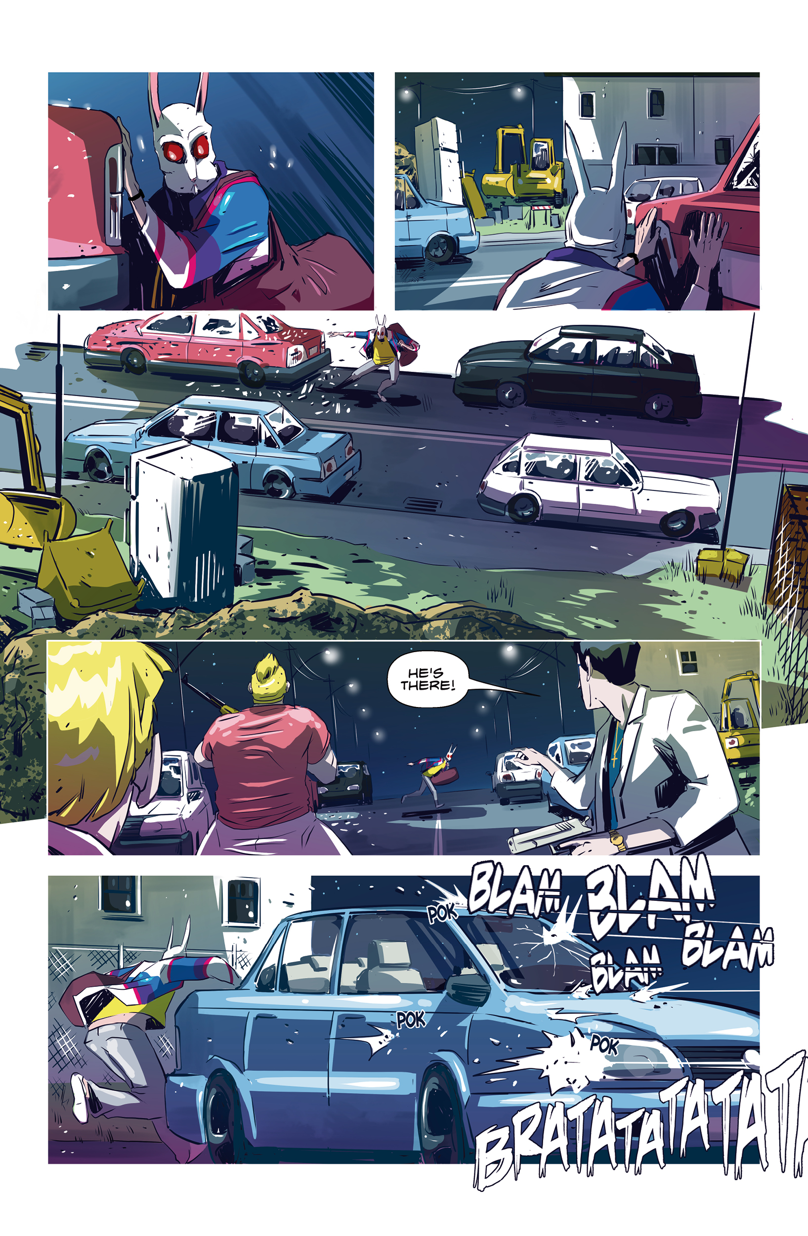 Read online Hotline Miami Wildlife comic -  Issue #2 - 5