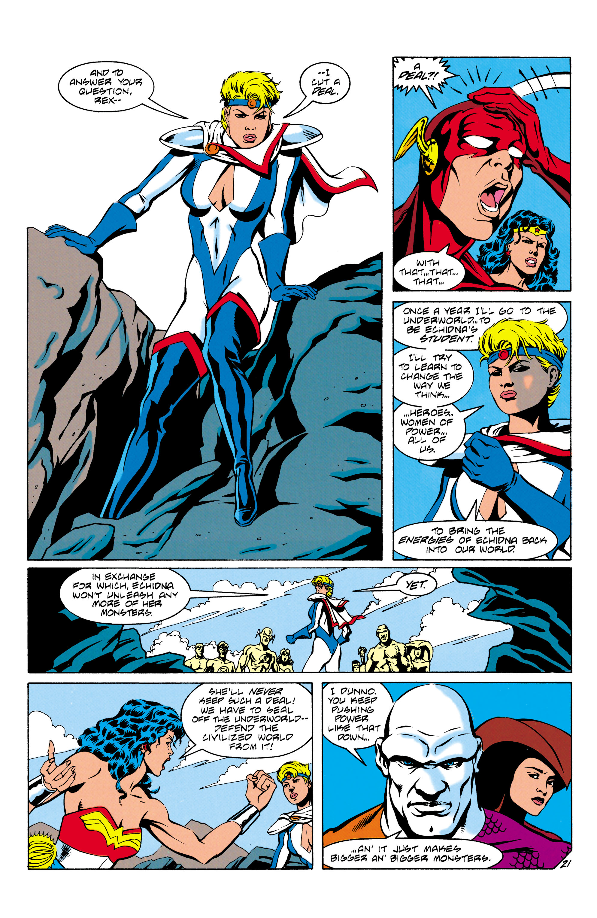 Read online Justice League Europe comic -  Issue #42 - 21