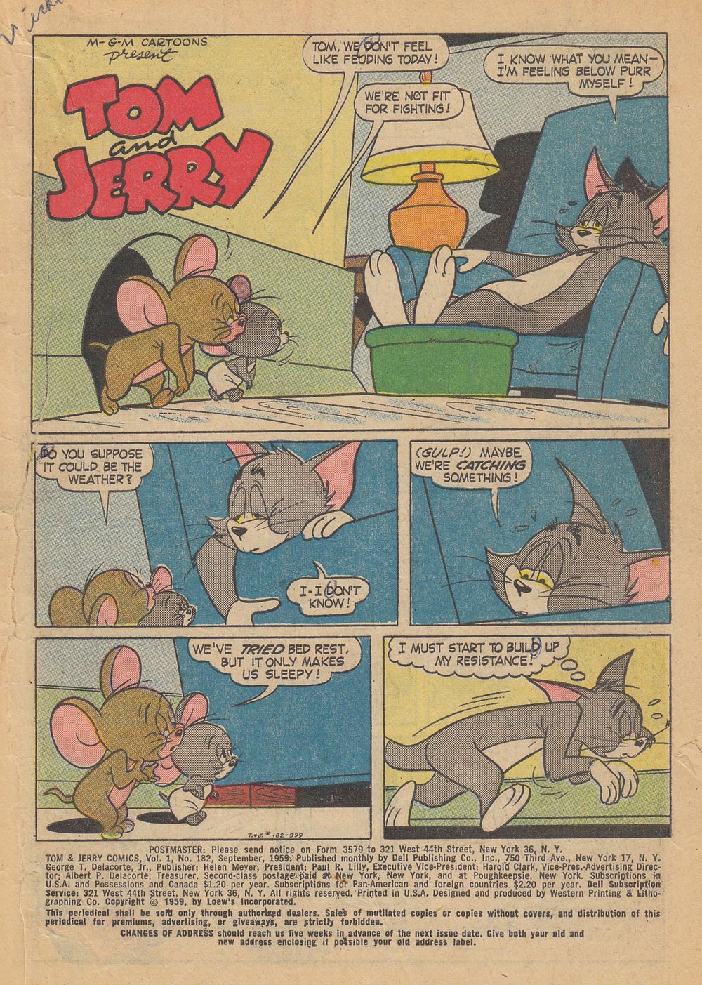 Read online Tom & Jerry Comics comic -  Issue #182 - 3