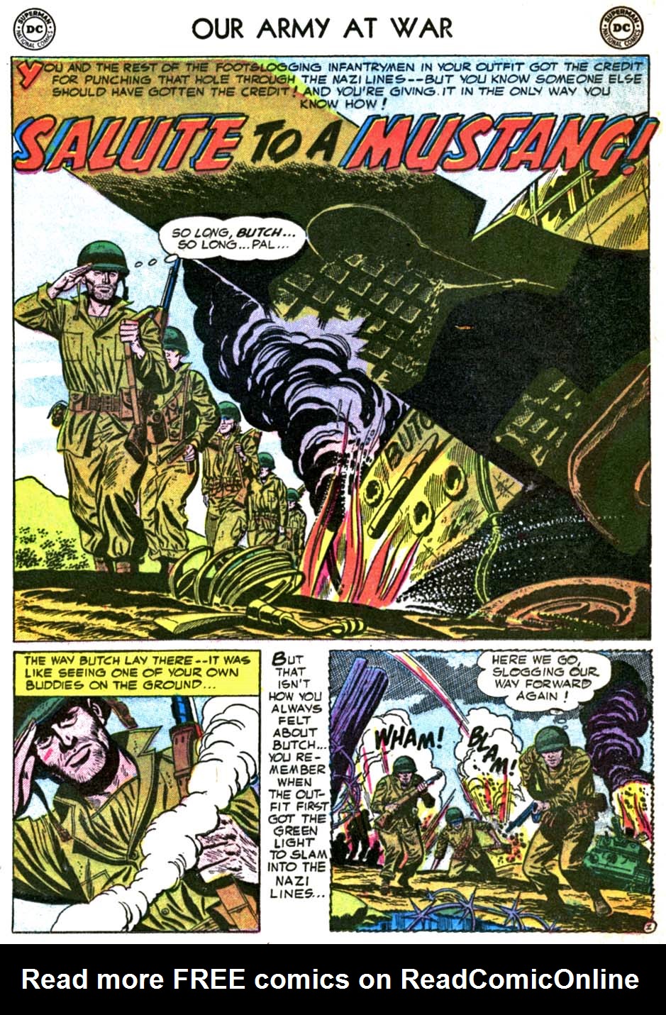 Read online Our Army at War (1952) comic -  Issue #46 - 19