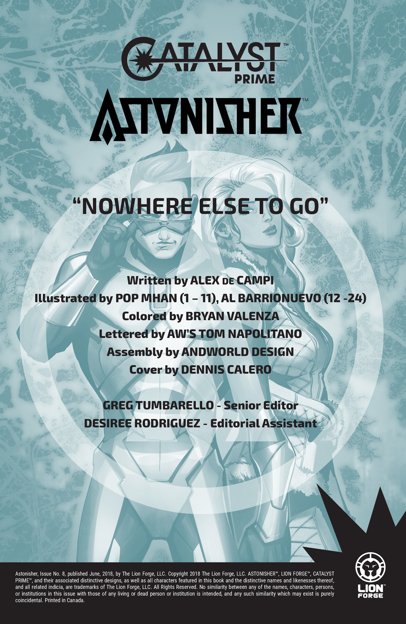 Read online Astonisher comic -  Issue #8 - 2