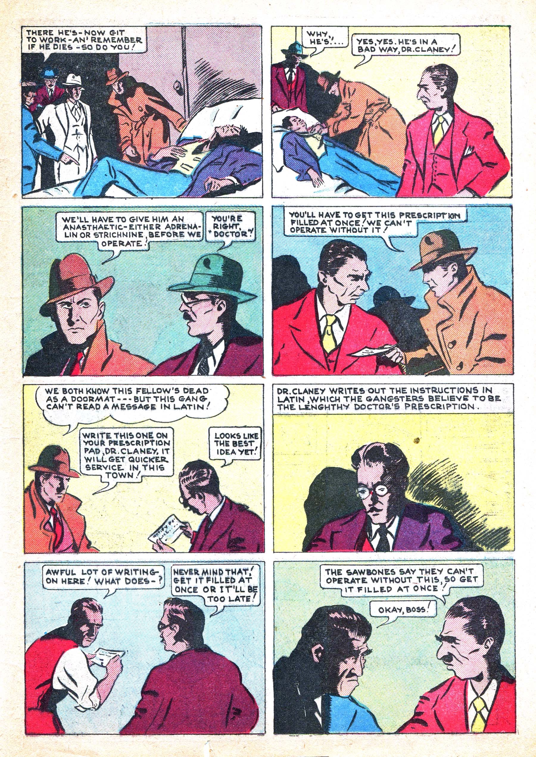 Read online Masked Marvel comic -  Issue #1 - 57