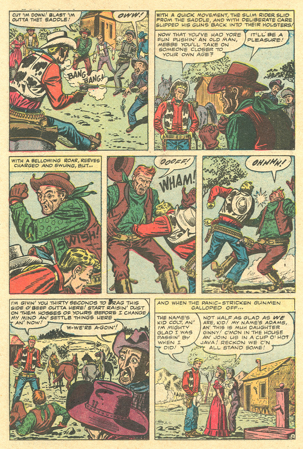 Read online Kid Colt Outlaw comic -  Issue #36 - 11
