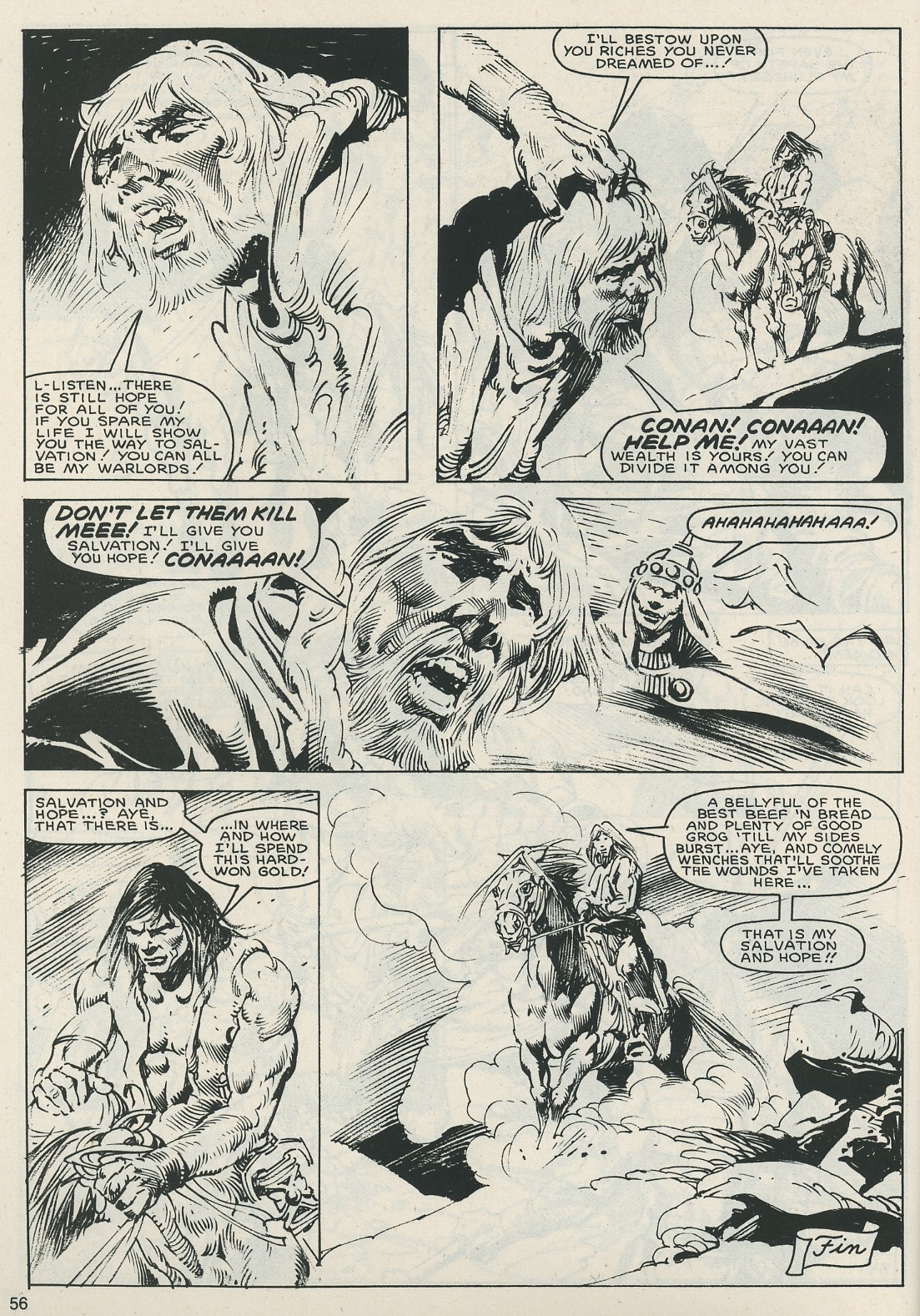The Savage Sword Of Conan issue 121 - Page 56