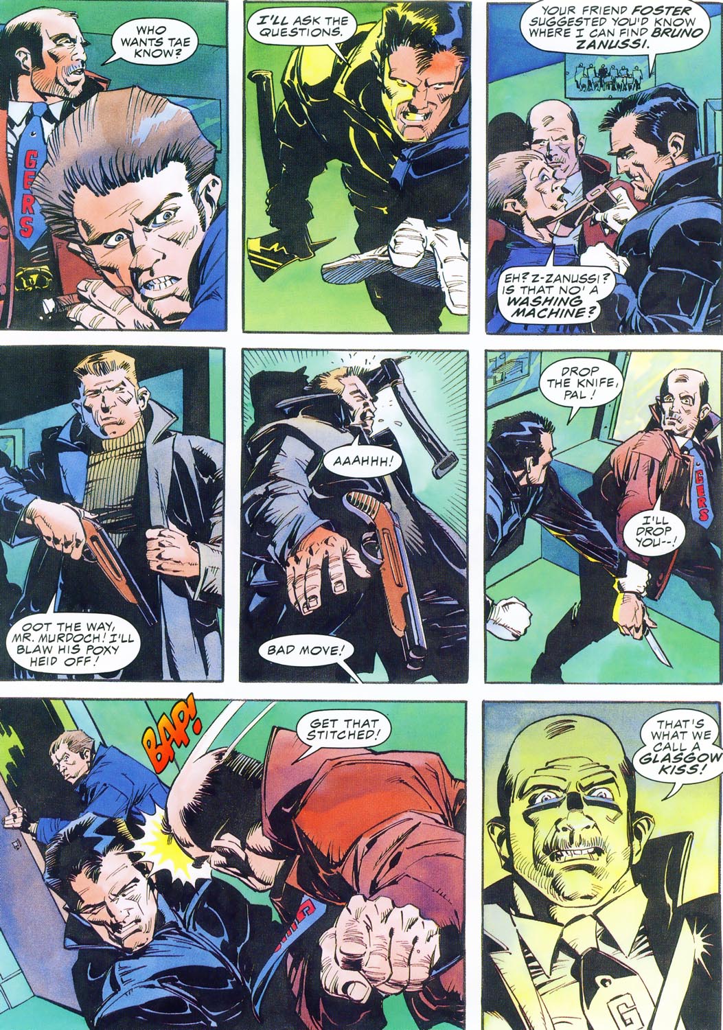 Read online The Punisher Blood on the Moors comic -  Issue # TPB - 28