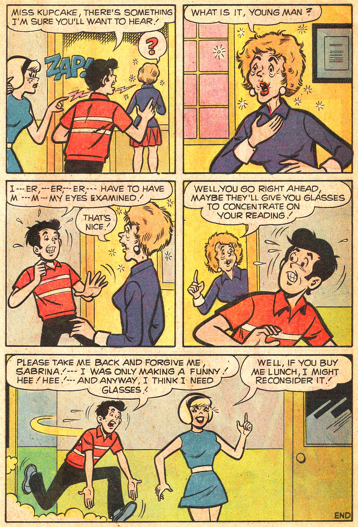 Read online Sabrina The Teenage Witch (1971) comic -  Issue #33 - 17