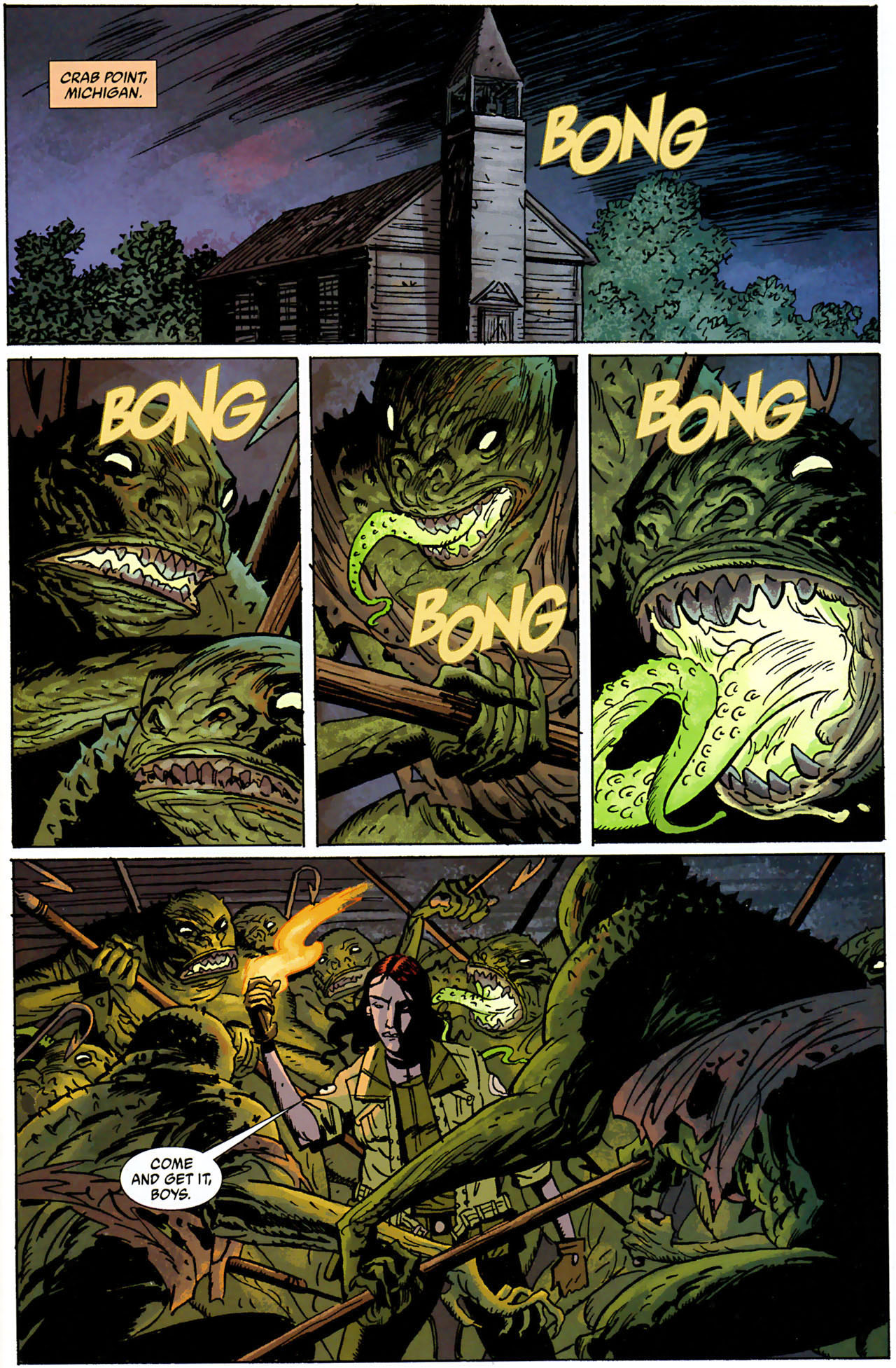 Read online B.P.R.D., Plague of Frogs comic -  Issue #4 - 3