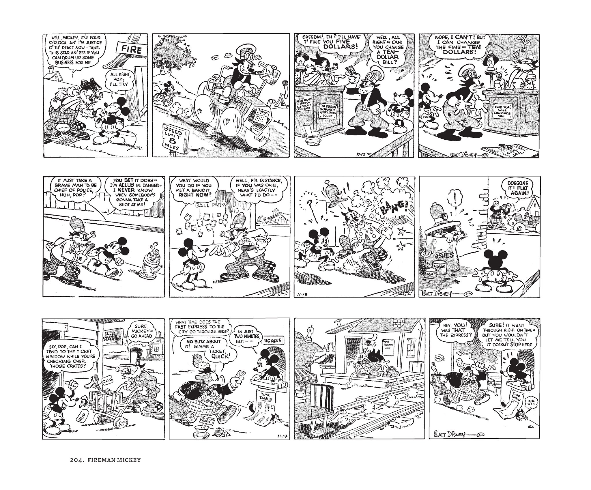 Read online Walt Disney's Mickey Mouse by Floyd Gottfredson comic -  Issue # TPB 1 (Part 3) - 4
